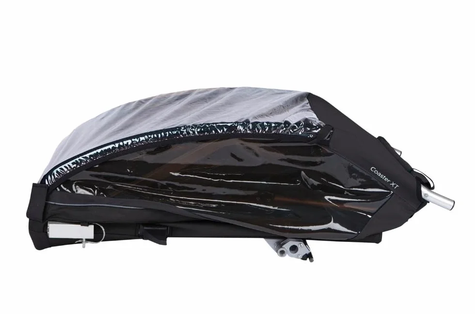Thule Coaster XT przyczepka rowerowa dla 2 dzieci, czarna, rozmiar uniwersalny