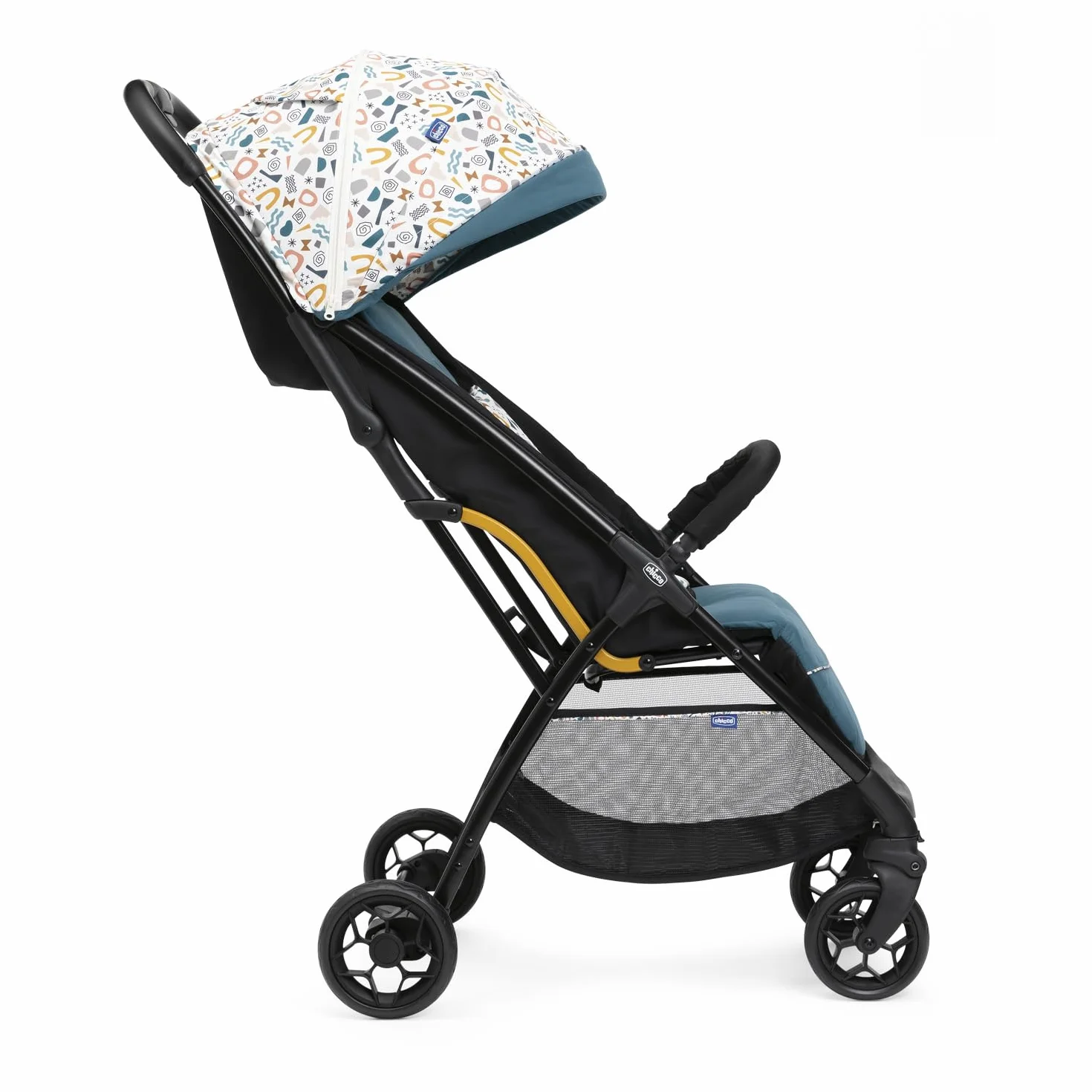 Chicco Glee Lightweight wózek dziecięcy, praktyczny i lekki, automatyczny mechanizm zamykania, szerokie i wygodne siedzisko, wysokiej jakości koła, regulowane oparcie, dach przeciwsłoneczny, do 22 kg,