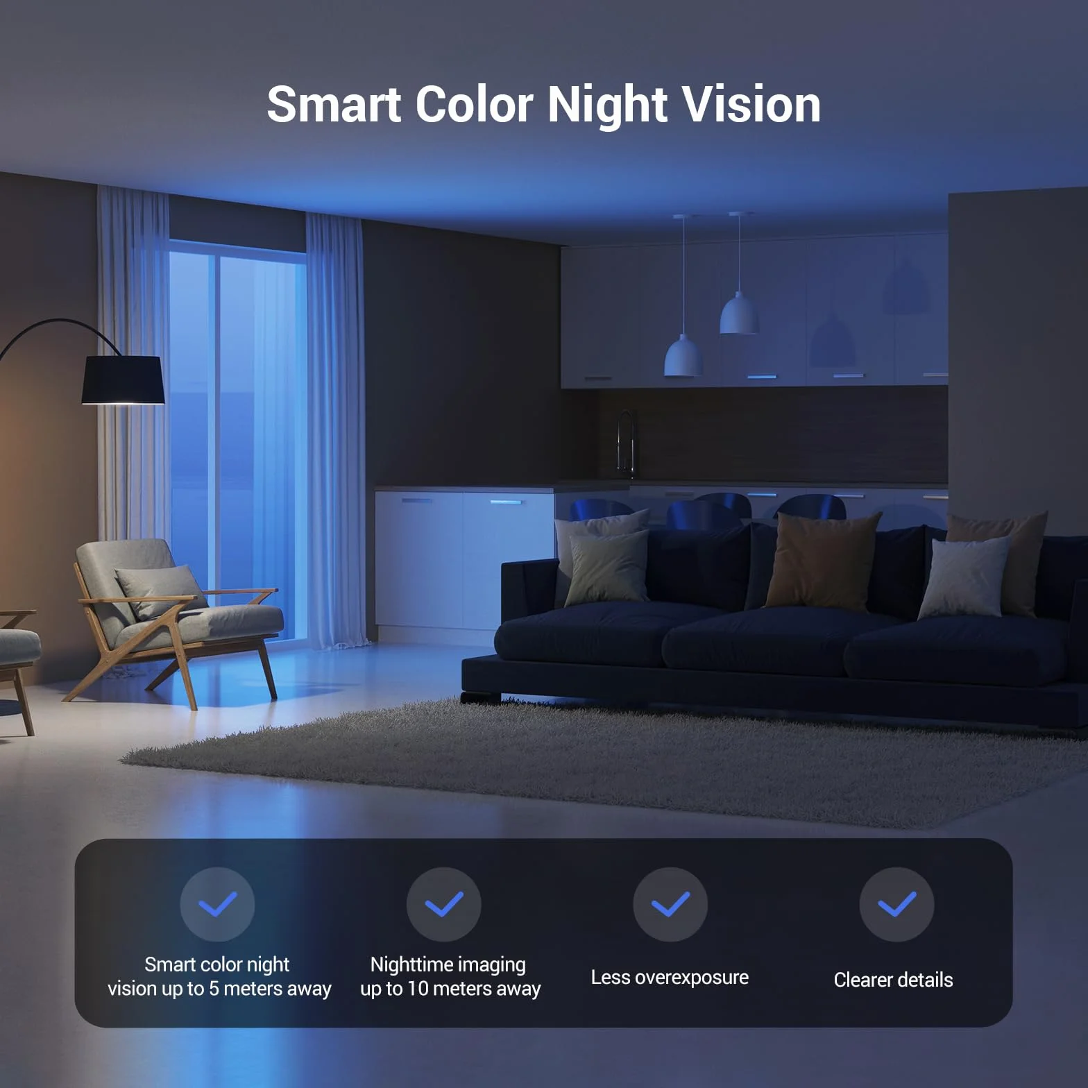 Kamera WiFi EZVIZ CP1 Pro 2k+ 4MP Obrotowa Niania Mikrofon Głośnik Detekcja