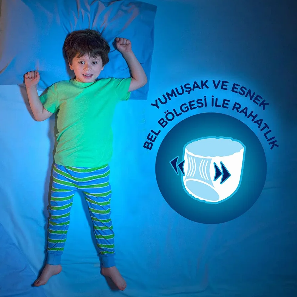 Huggies DryNites wysoce chłonne spodnie piżamowe, majtki dla chłopców w wieku 8-15 lat, 9 sztuk