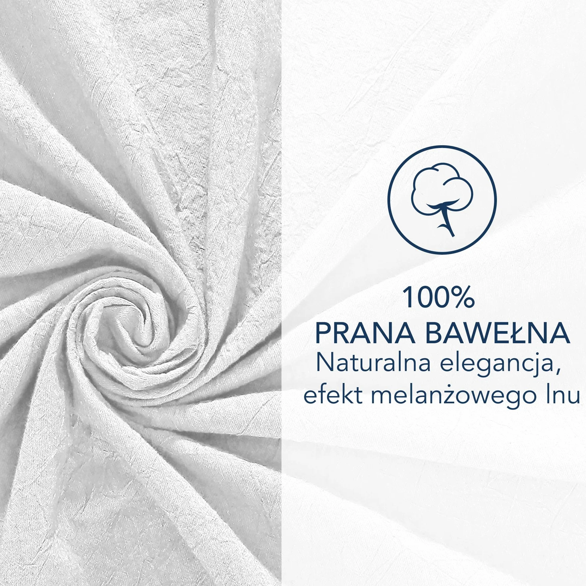 Dreamzie Poszewka na poduszkę 40x80 bawełna zestaw 2 sztuk biała Oeko Tex