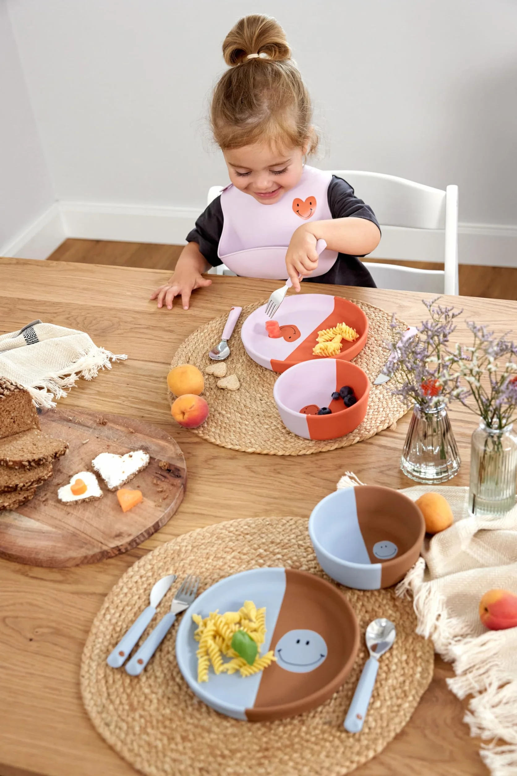 LÄSSIG Baby Silikon Kinderteller/Silicone Plate