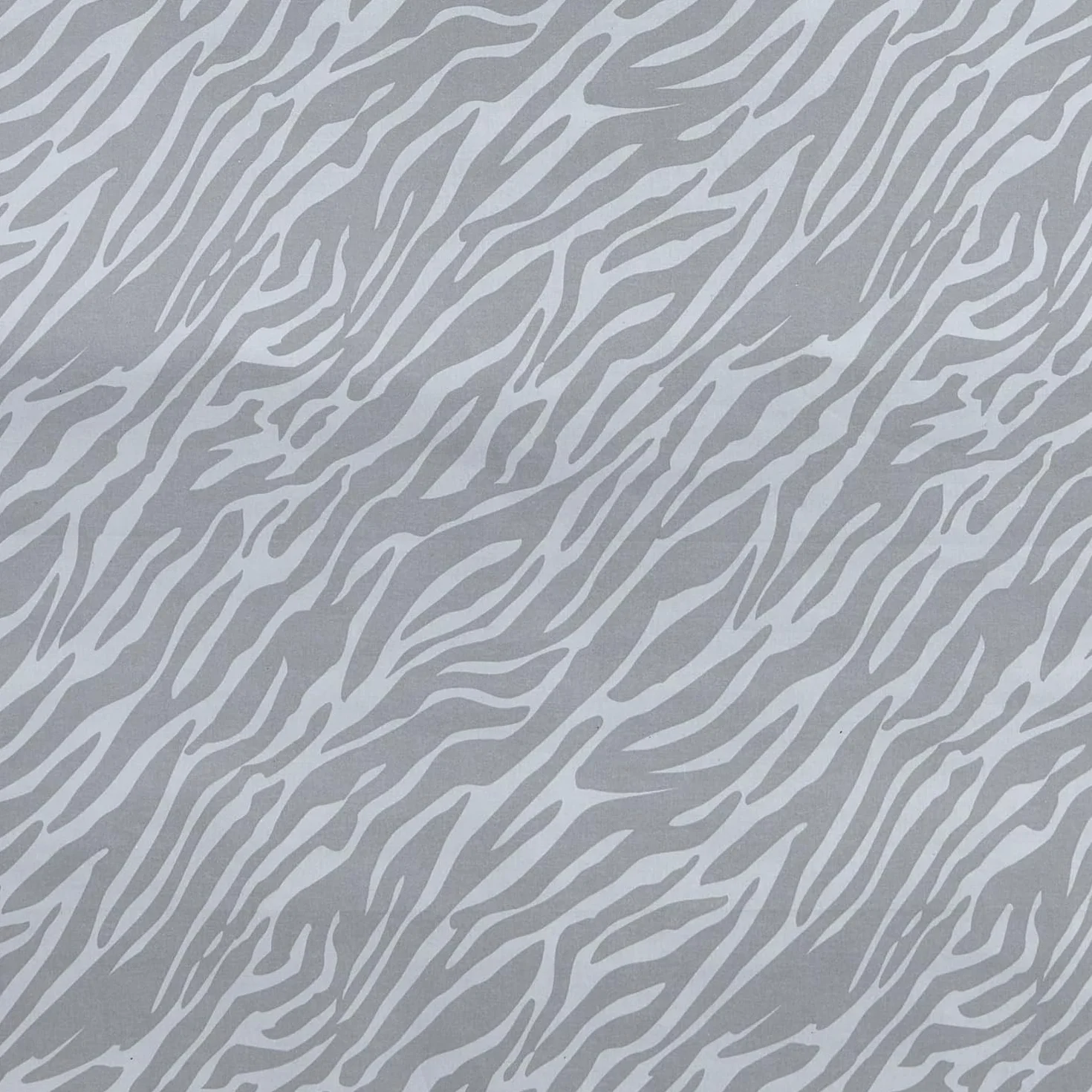 Meyco Baby Zebra pościel dla dzieci (oddychający materiał, poszewka na kołdrę ze 100% bawełny, łącznie z poszewką na poduszkę, można prać w pralce i suszyć w suszarce, wymiary: 120 x 150 cm), szara