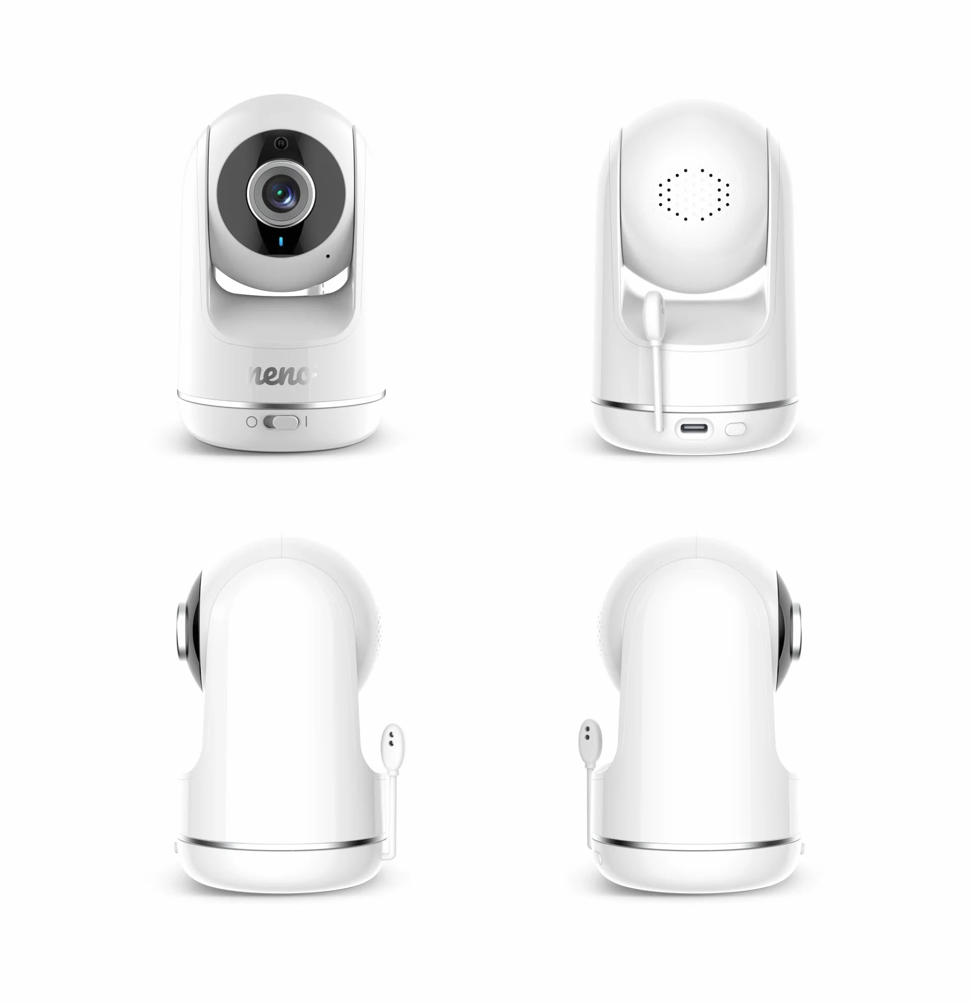 NENO Vista WiFi Baby Monitor Full HD 5" LCD Zasięg 50 m Noktowizor