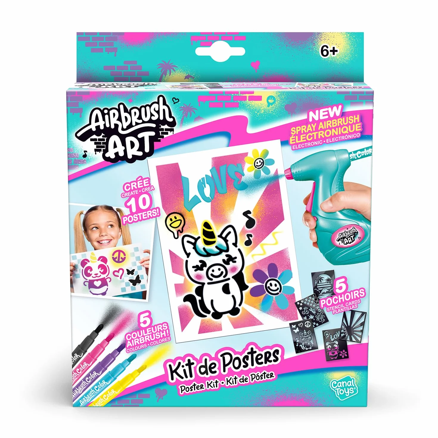 Airbrush Art - zestaw mini plakatów (11015)