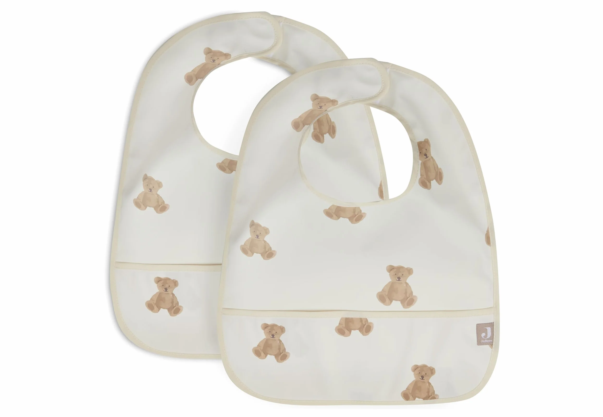 Zestaw 2 wodoodpornych śliniaków Teddy Bear Jollein