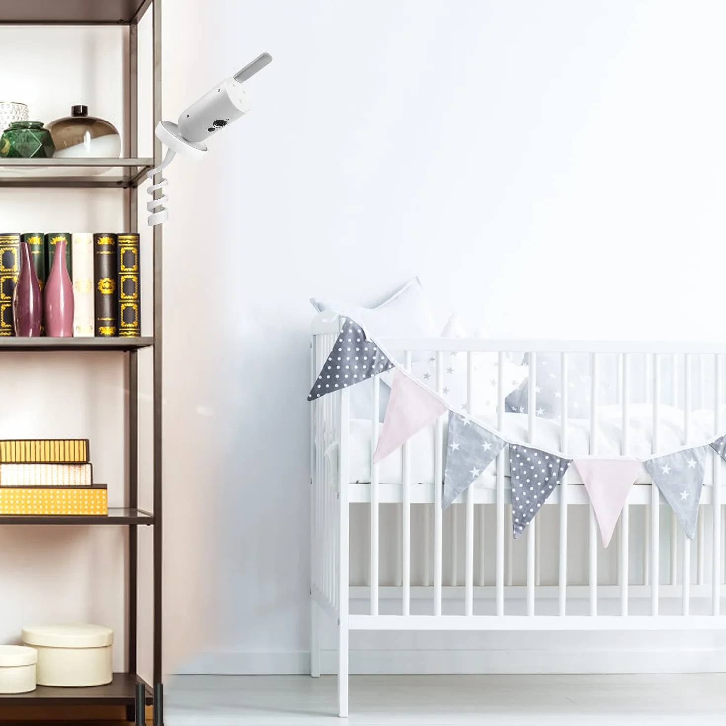 Uchwyt do monitora do elektronicznej niani Philips Avent SCD923/26, elastyczny uchwyt do kamery dla niemowląt SCD643/26, uchwyt do monitoringu video Philips Avent, video Babyphone Camera Mount uchwyt