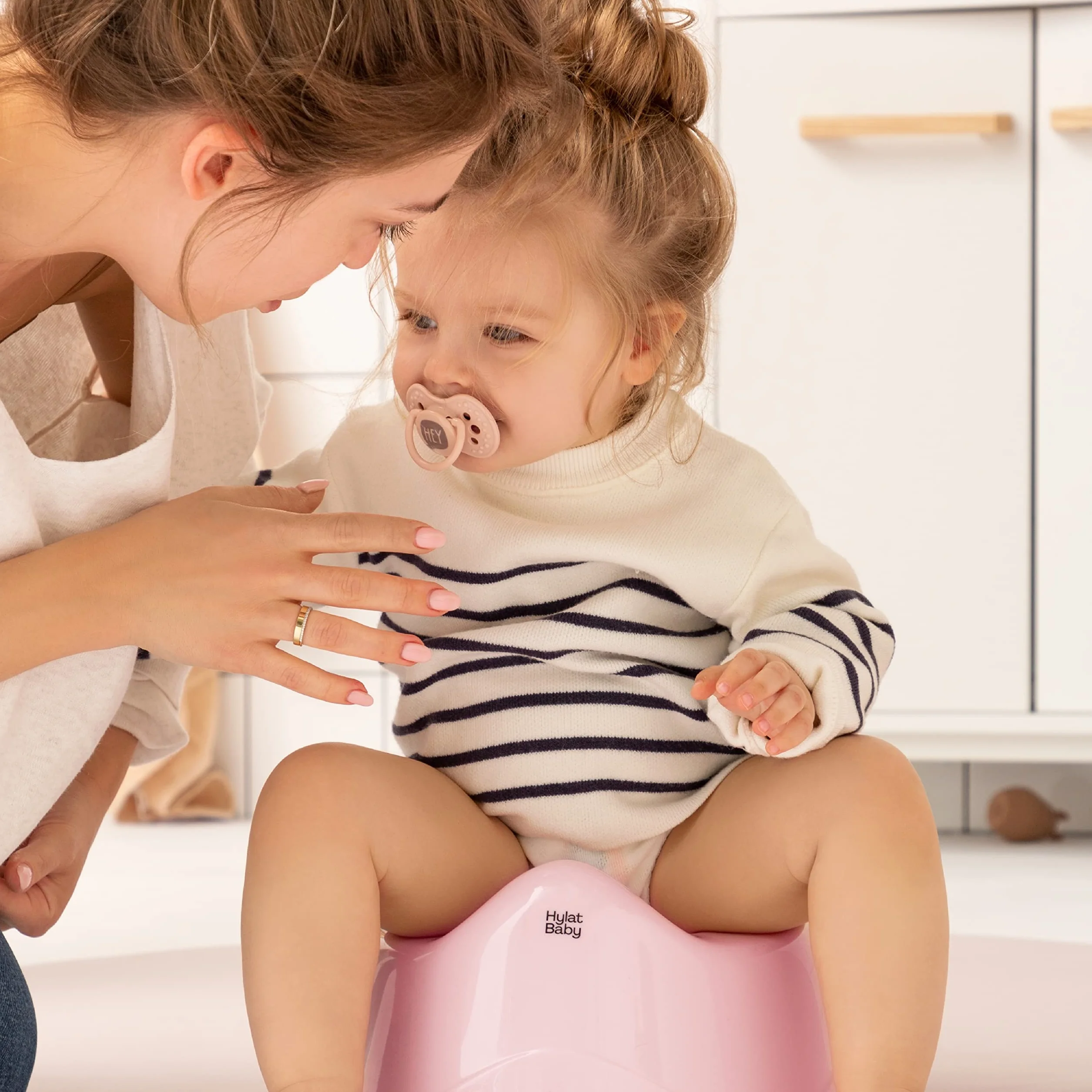 Hylat Baby Nocnik dziecięcy różowy Friends dla chłopców i dziewczynek od 2 lat