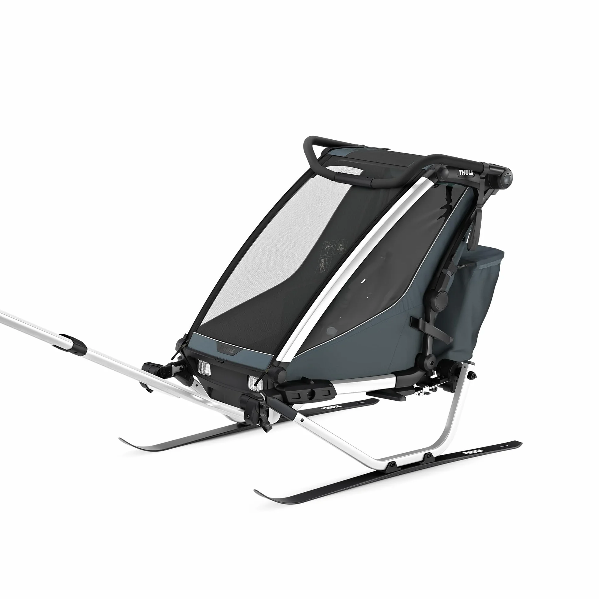 THULE Chariot Cross 2 Single przyczepka rowerowa Dark Slate