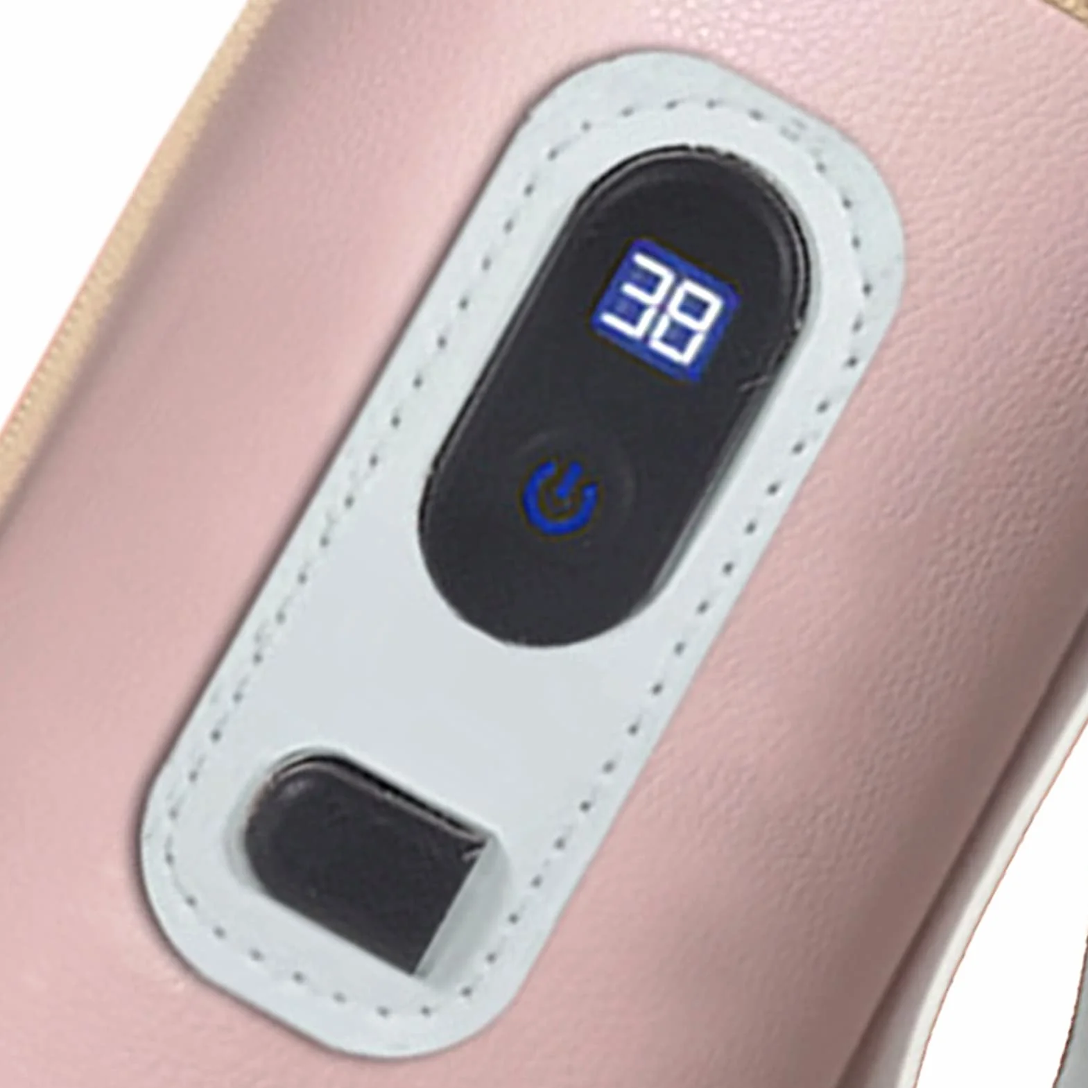 FTVOGUE Przenośny podgrzewacz do butelek na mleko USB z ekranem LCD, precyzyjny podgrzewacz do podróży, samolotu i samochodu (różowy)