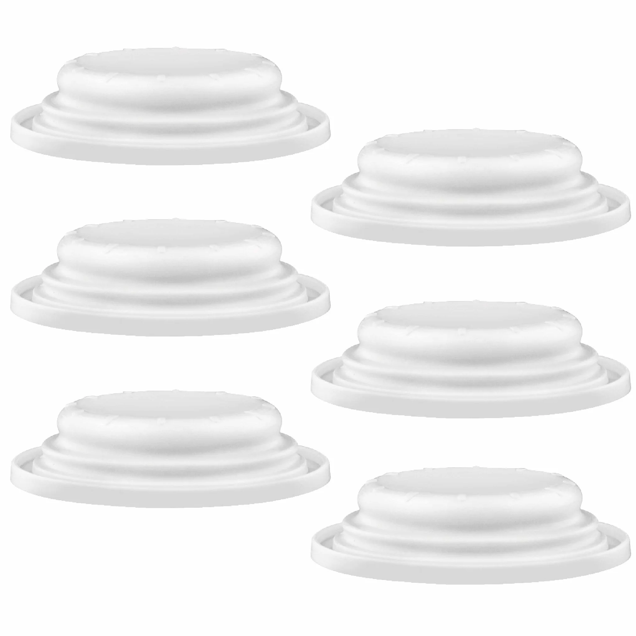 Maymom elementy butelki, kompatybilne z Philips Avent Natural, Avent PP oraz szklanymi butelkami Avent, dysk uszczelniający