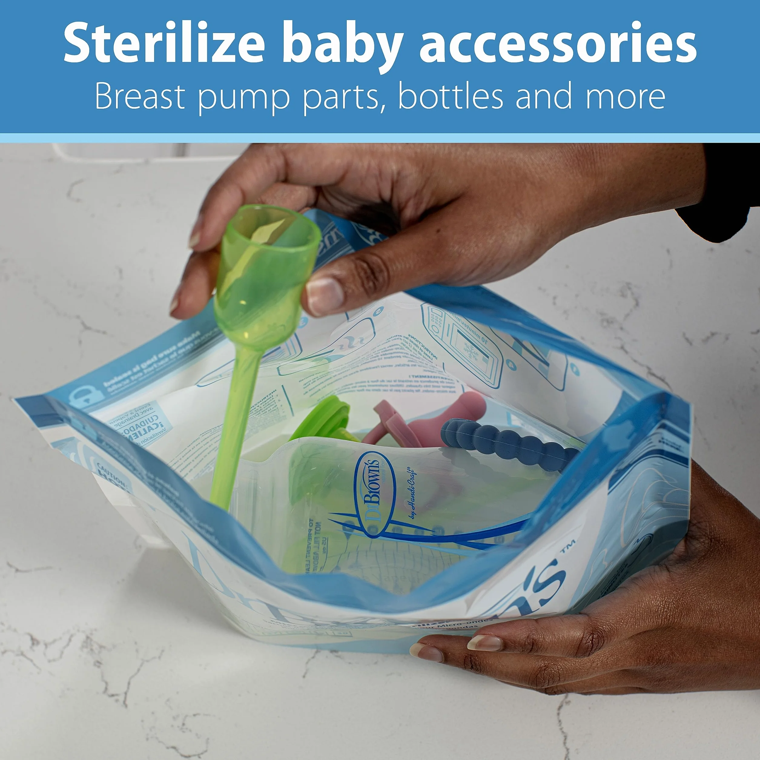 Dr. Brown's worki do sterylizatora parowego do mikrofalówki