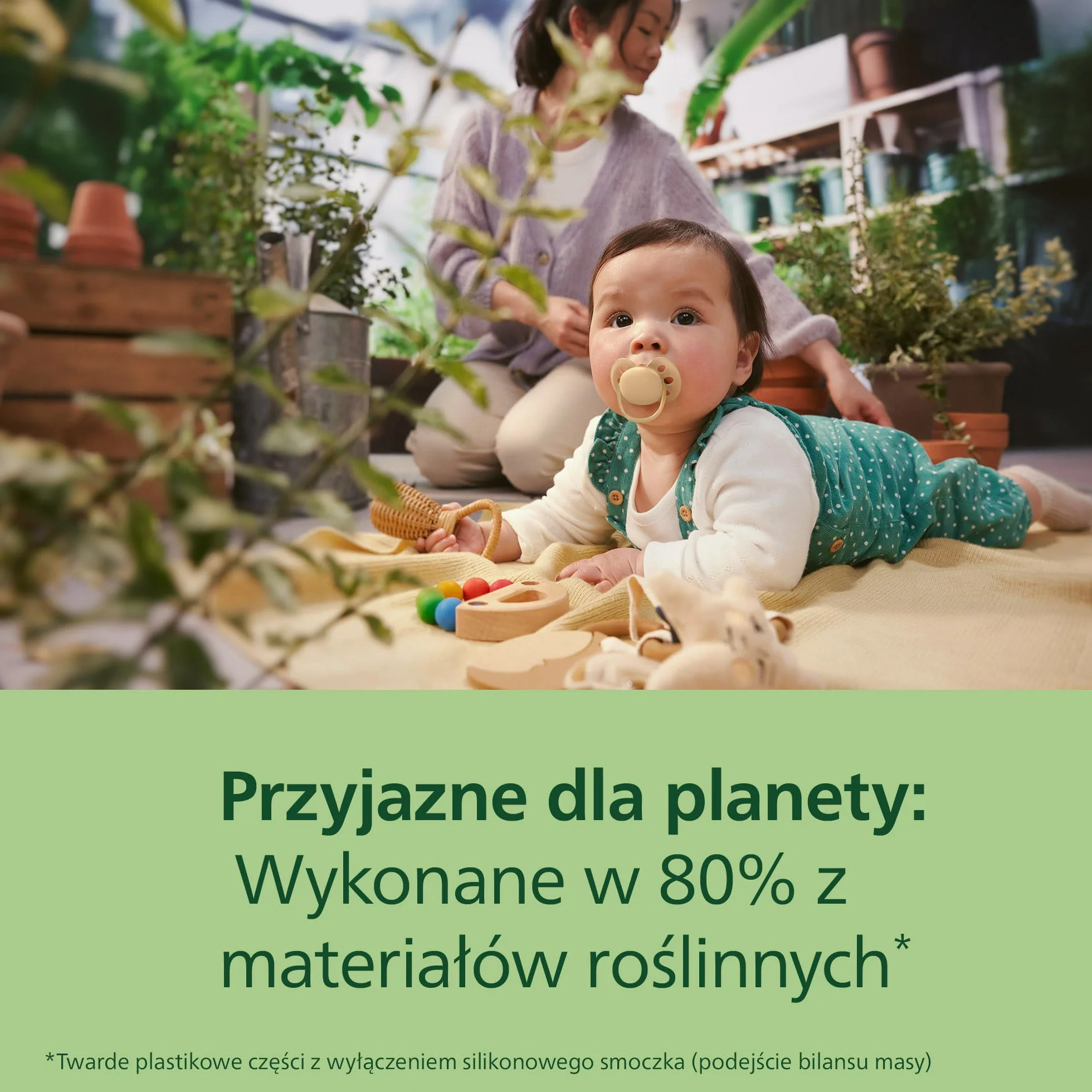 Philips Avent Ultra Soft Smoczki — ortodontyczny smoczek dla dzieci w wieku 6–18 miesięcy, elastyczna osłonka, symetryczna silikonowa końcówka, bez BPA, 2 etui do sterylizacji, 4 sztuki, SCF091/53