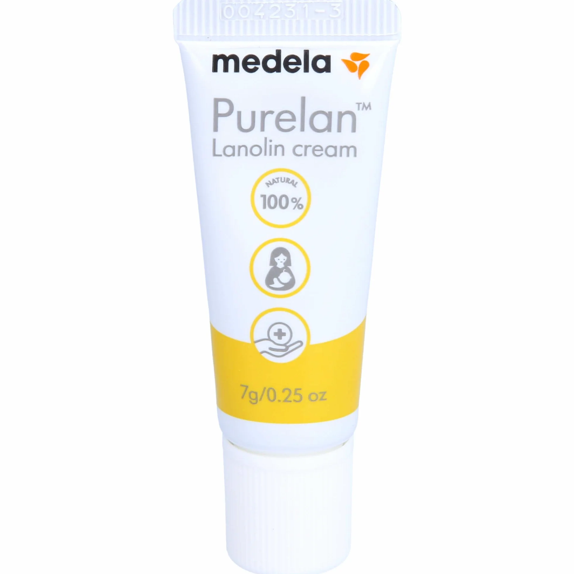 Medela Purelan Brustwarzensalbe aus 100% Lanolin, 7 G Maść