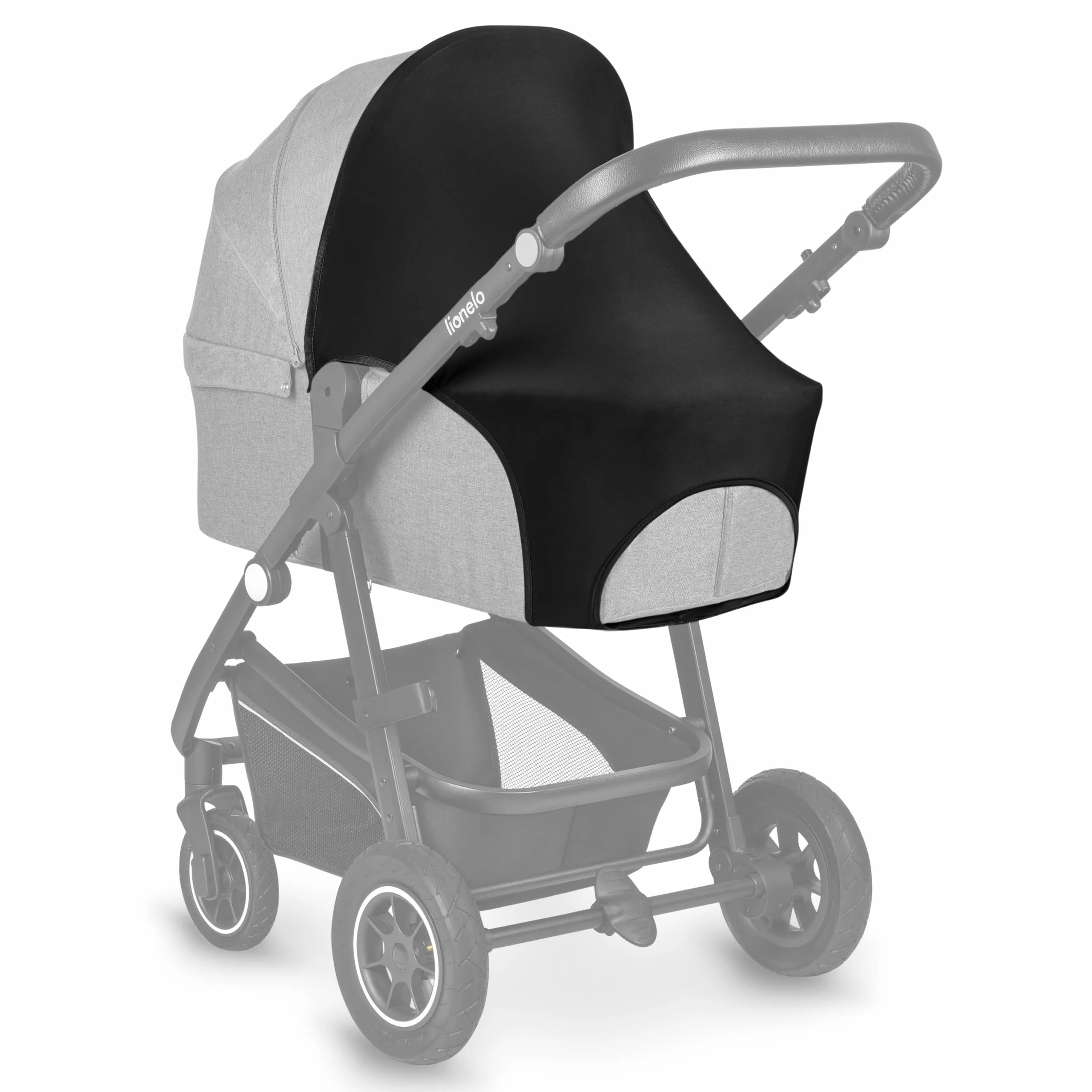 LIONELO Stroller Sun Cover UPF50+ parasol przeciwsłoneczny wózek dziecięcy uniwersalny rozmiar
