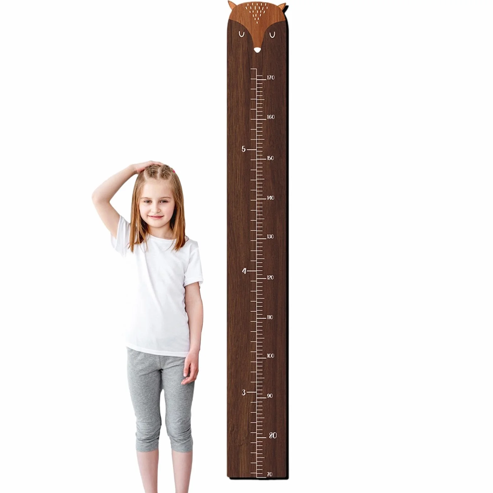 Height Growth Chart, Kids Height Measuring Wall Ruler, Cartoon Children Room Growth Chart, Height Ruler For Home, Growth Chart For Nursery Toddler Height Growth Chart For Kids