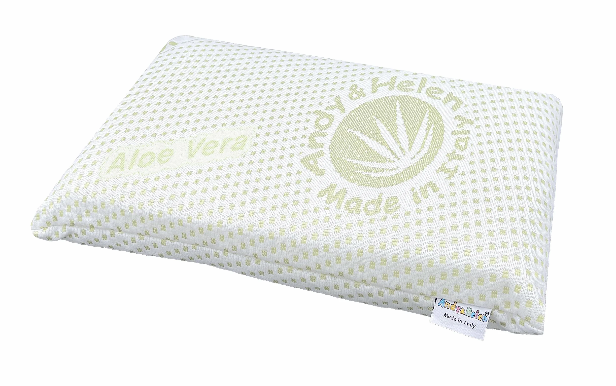 ANDY & HELEN Poduszka Łóżeczko/Wózek przeciwdławikowy z podszewką Aloe Vera