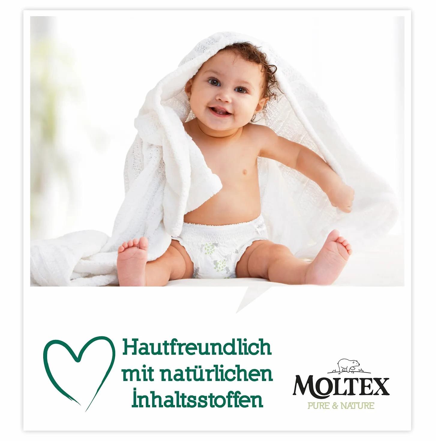 Moltex Pure & Nature Eco Pants Rozmiar 6 (+14 kg) - 72 Spodnie (4 torby po 18 sztuk)