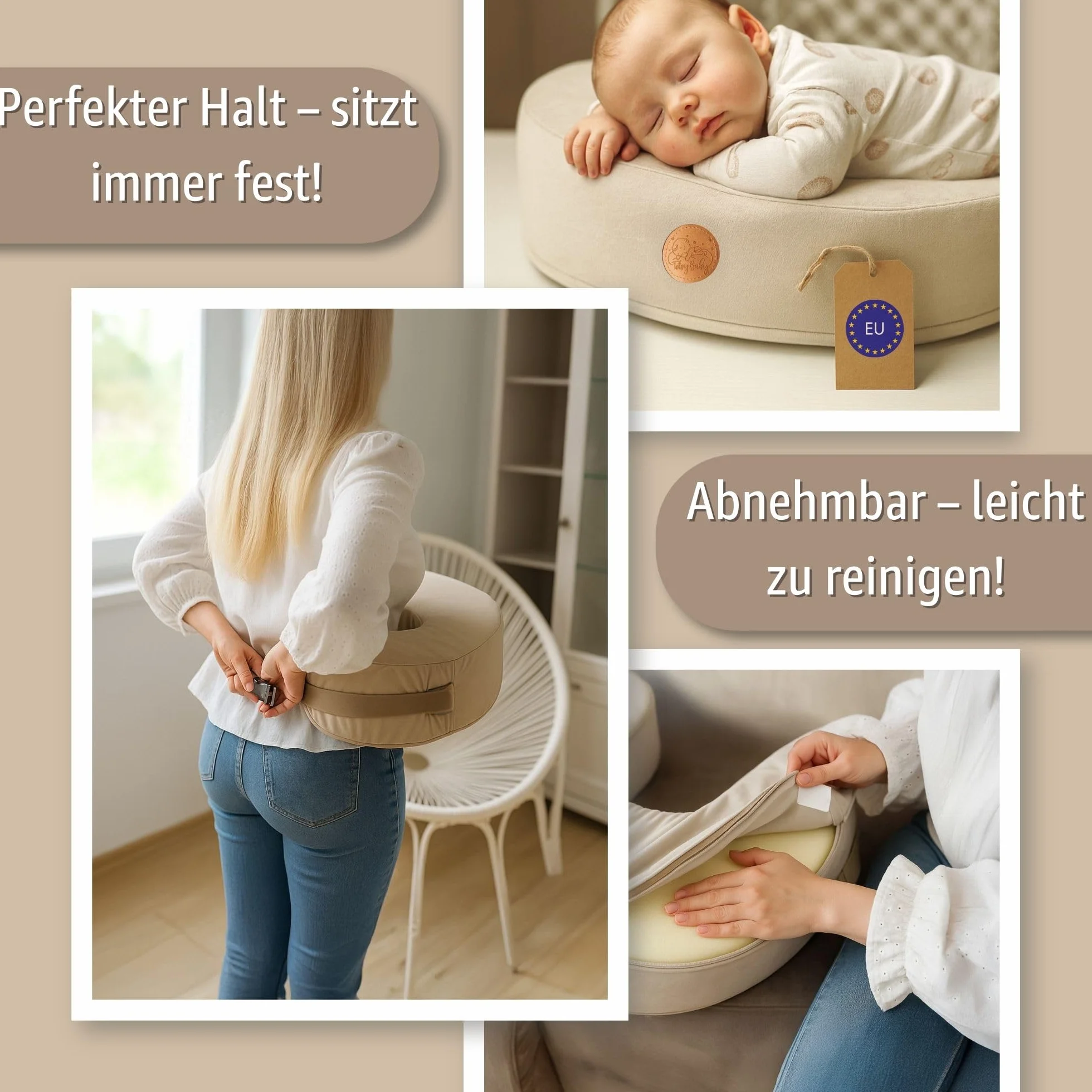Poduszka do karmienia 120 cm Kompaktowa Nursing Breastfeeding Pillow Sen