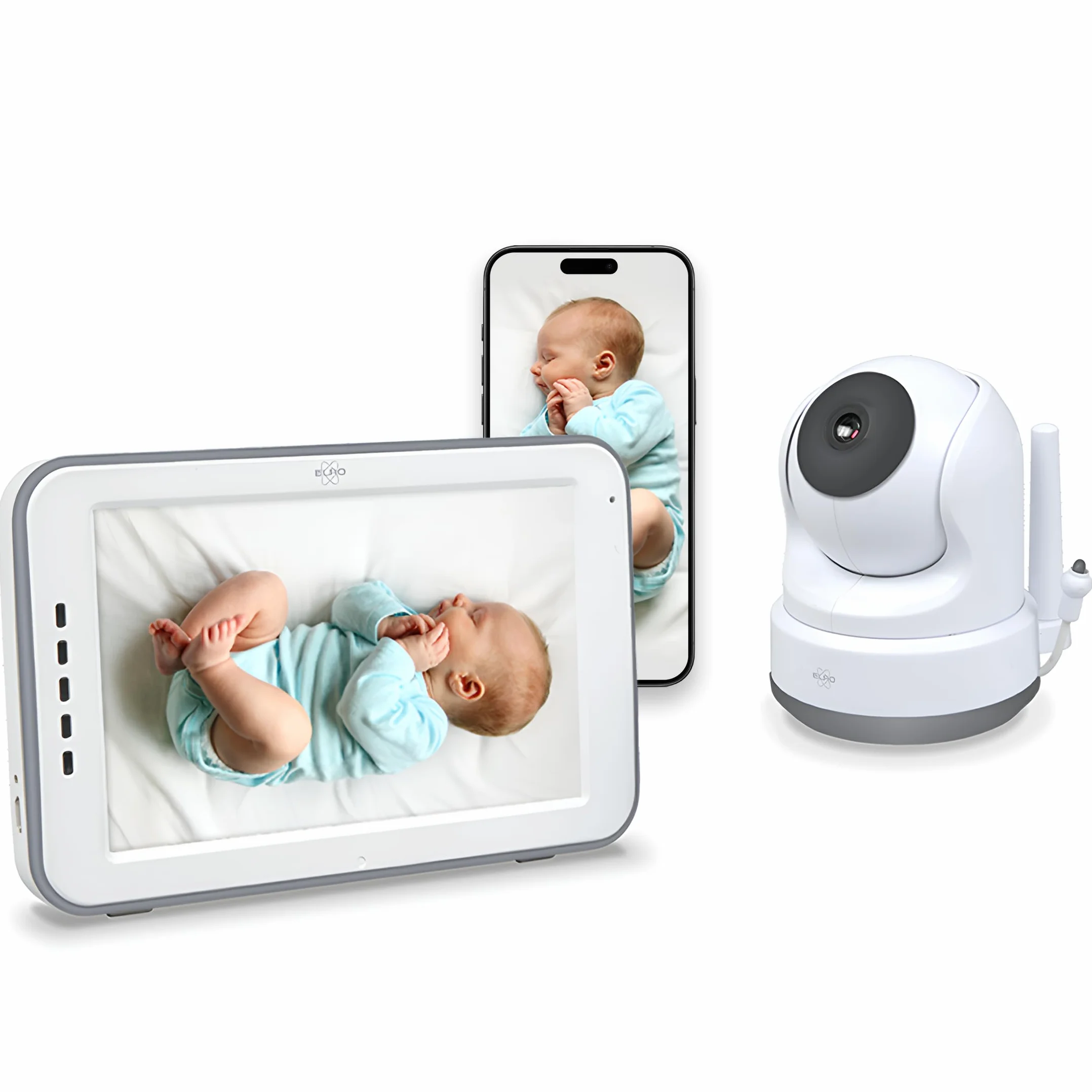 ELRO BC4000 Baby Monitor Royale Full HD niania elektroniczna z ekranem dotykowym 12,7 cm