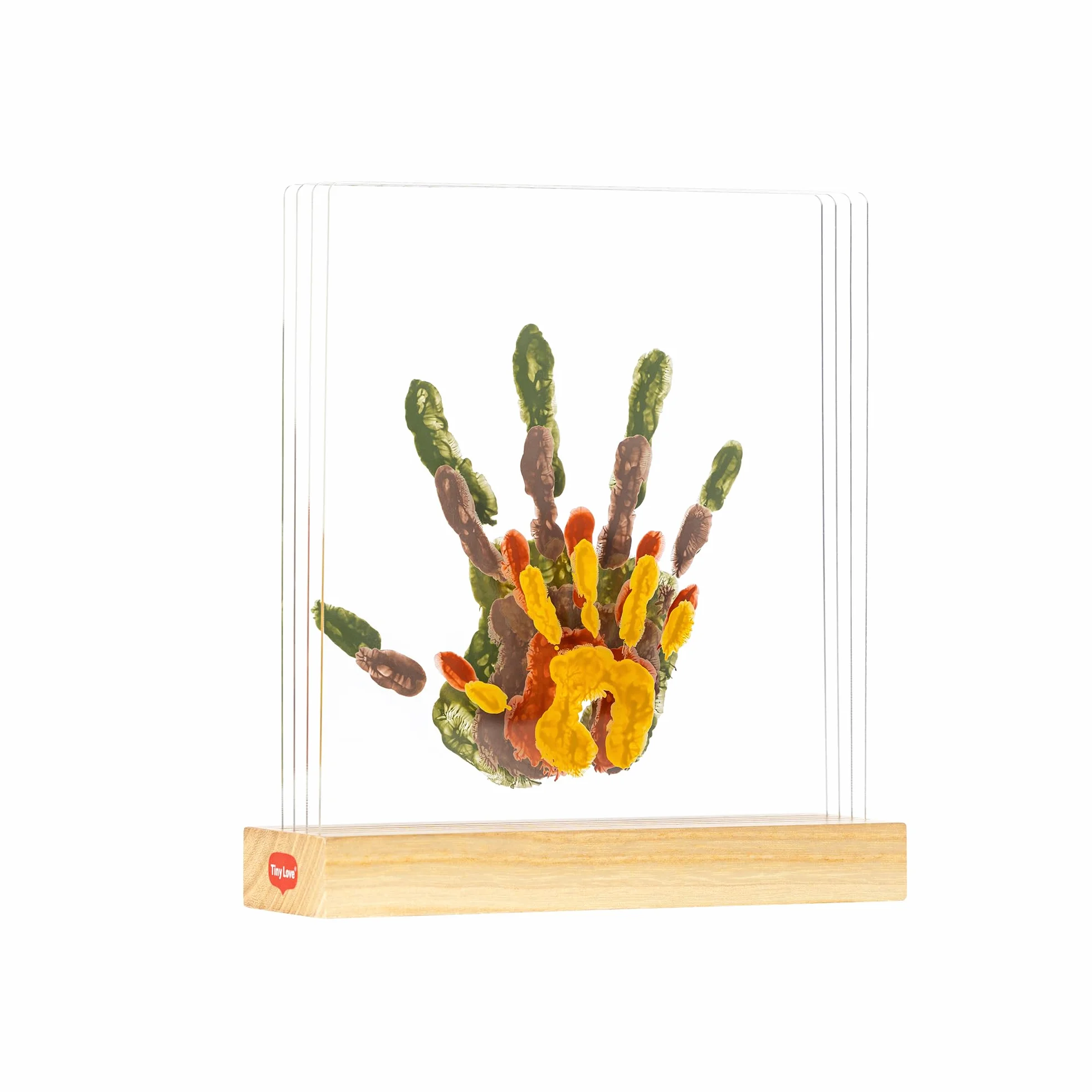 Tiny Love Family Prints, rodzinny zestaw odcisków palców, spersonalizowany prezent dla niemowląt, testowany dermatologicznie, nowy prezent dla niemowląt, baby shower, zestaw wszystko w jednym, 0+