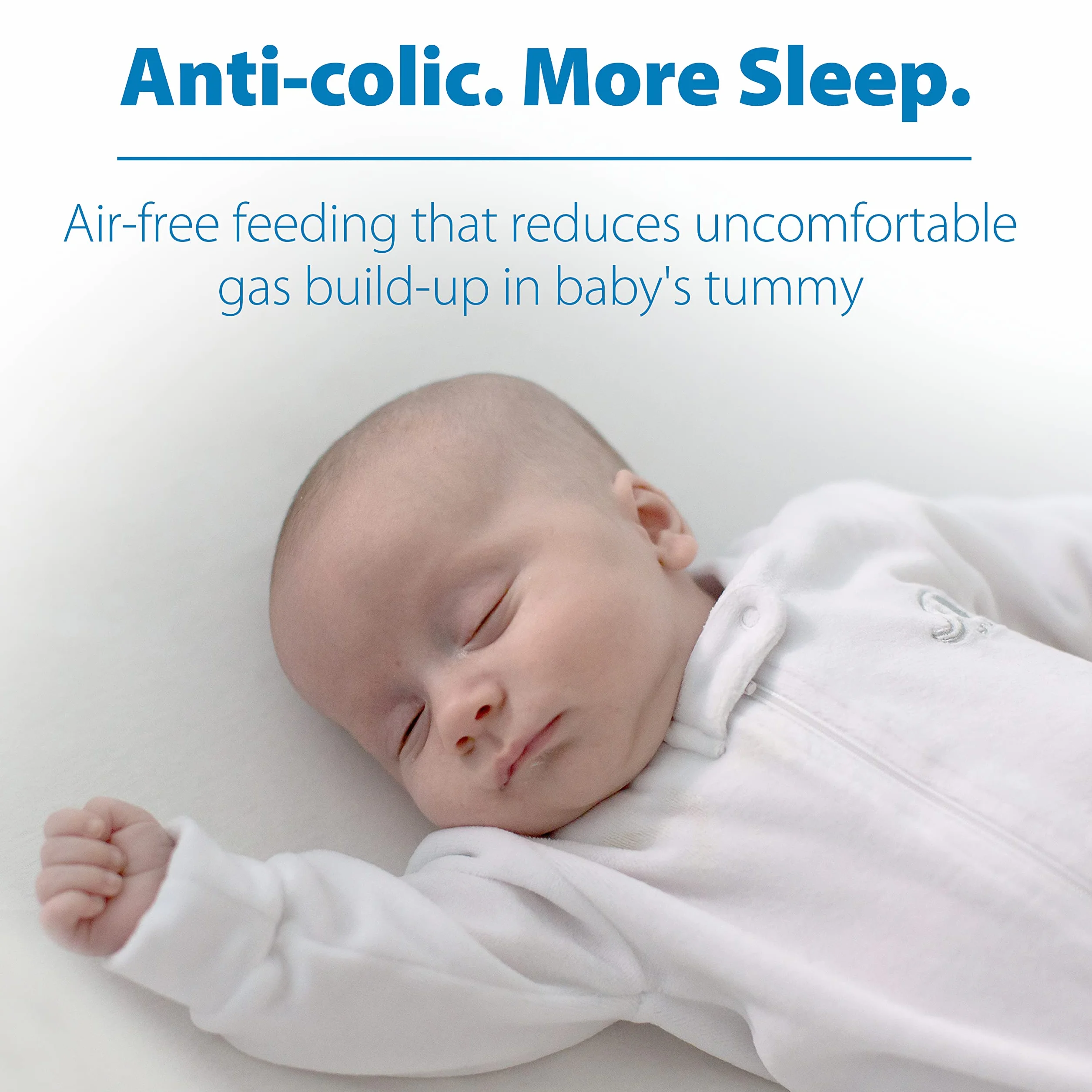 Dr. Brown's Natural Flow Anti-Colic Options+ butelki z szeroką szyjką 270 ml smoczek poziom 1 zestaw 2 szt.