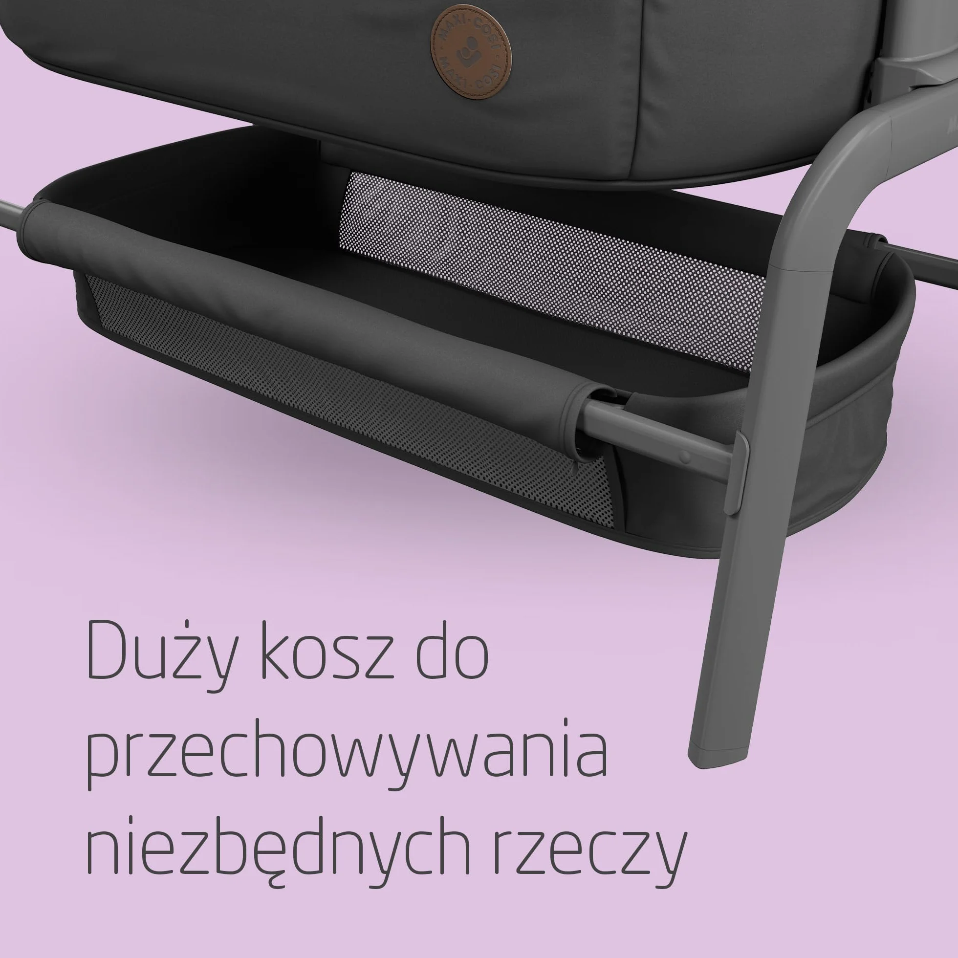 Maxi-Cosi Iora Łóżeczko Przystawka Co-sleeper 0-6 mies. 9 kg 4 Pozycje Odchylenia 5 Wysokości