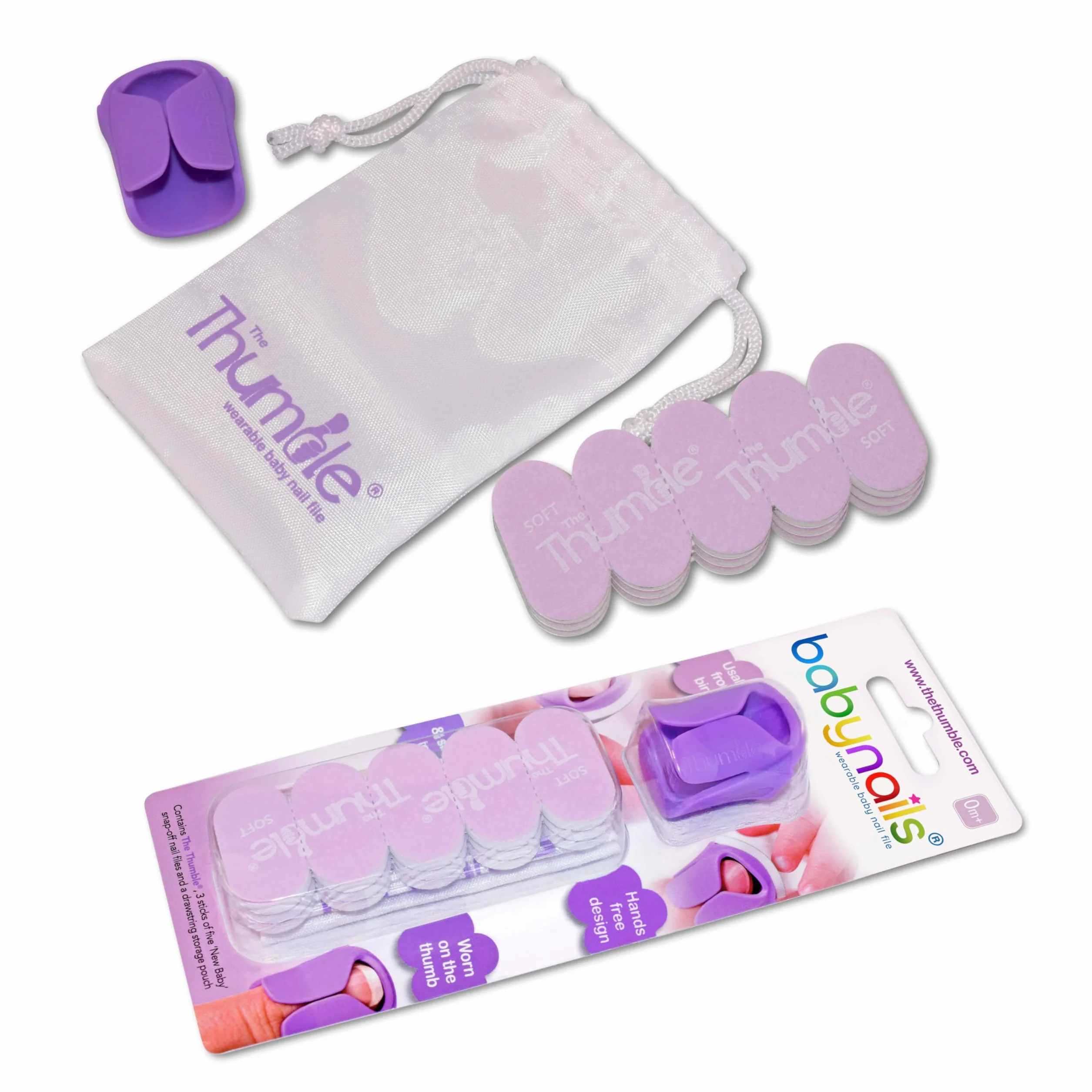 Baby Nails™ – Poręczny pilnik do paznokci dla niemowląt (od urodzenia)