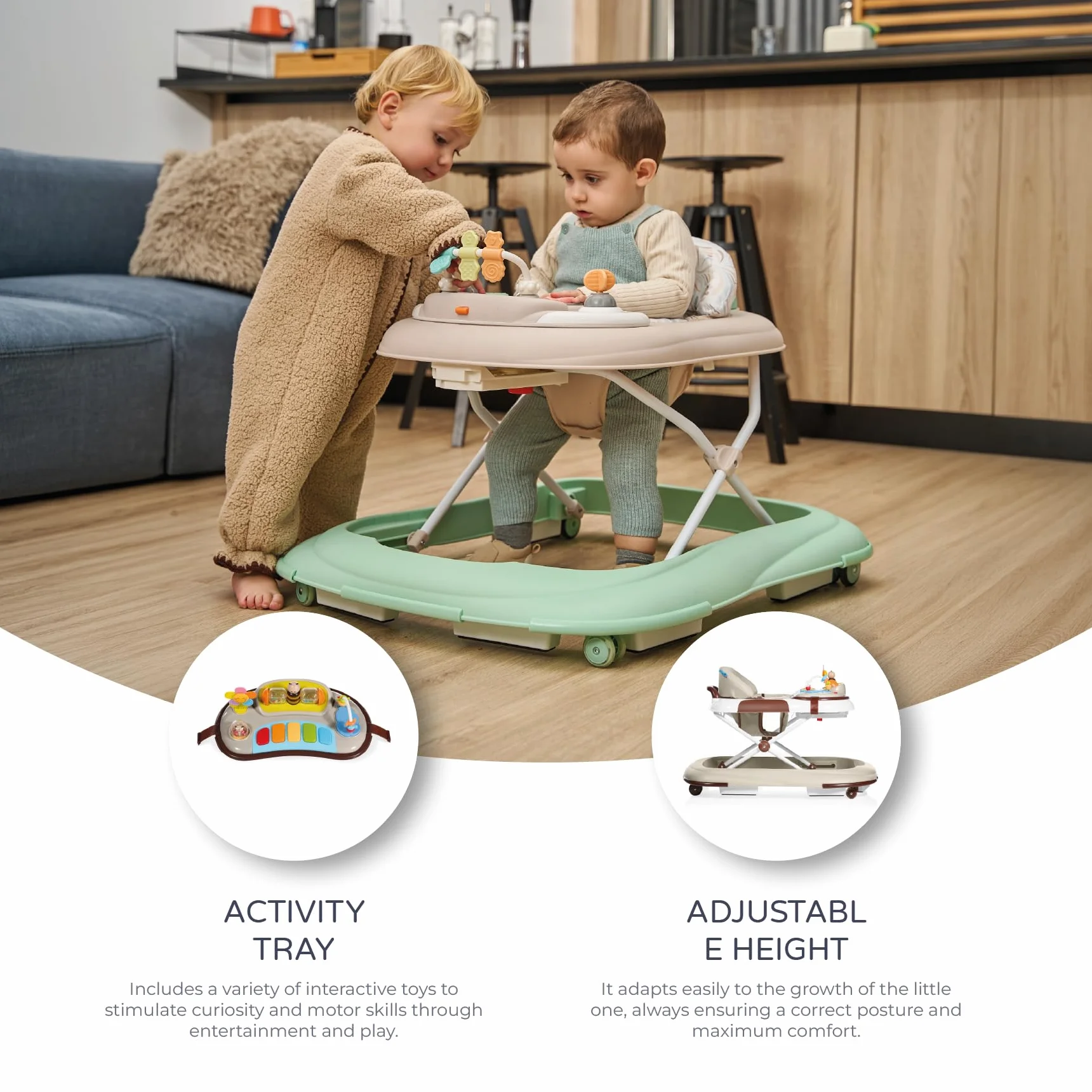 Innovaciones MS 428 Rollator Basic Plus, beżowy