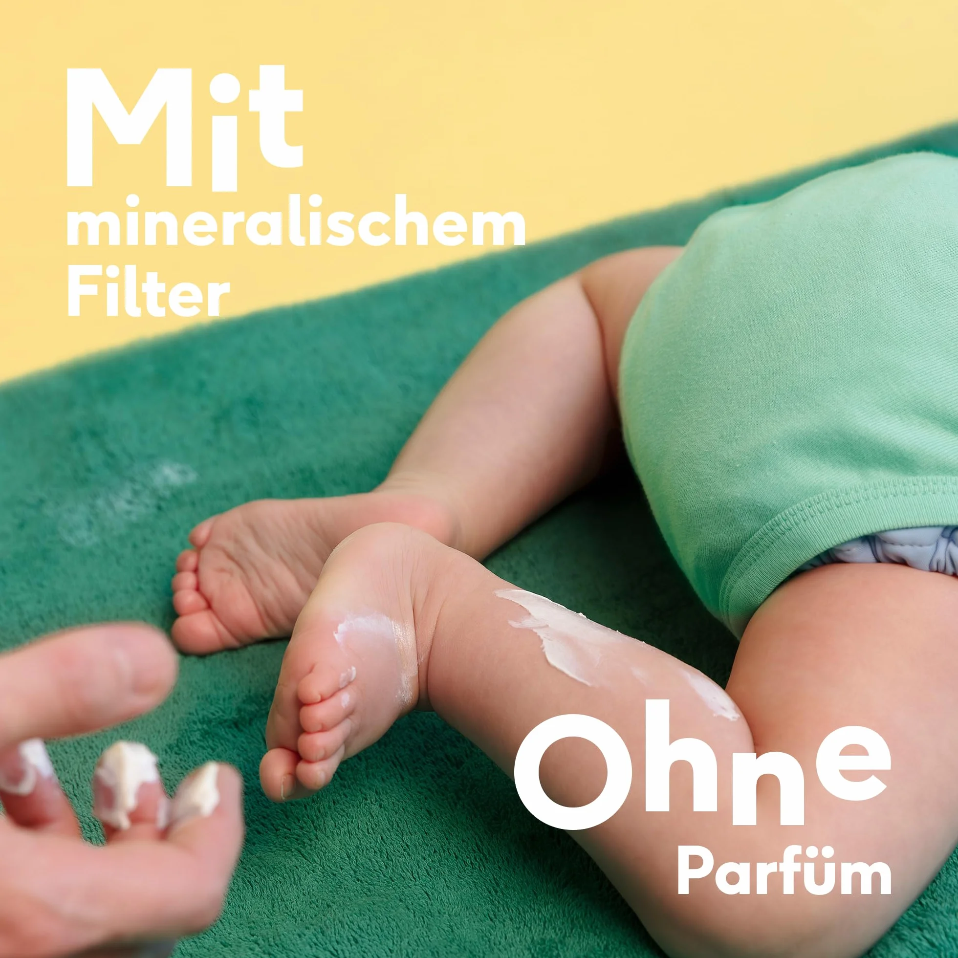 Naïf Mineralny krem przeciwsłoneczny - dla niemowląt i dzieci - wysoka ochrona - wodoodporny - wegański - bez zapachu - SPF50-100 ml