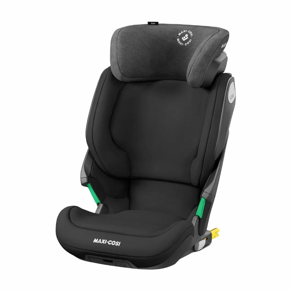 Maxi-Cosi Kore i-Size Fotelik samochodowy ISOFIX 3,5–12 lat 100–150 cm Regulacja wysokości szerokości System ochrony bocznej Plus Authentic Black