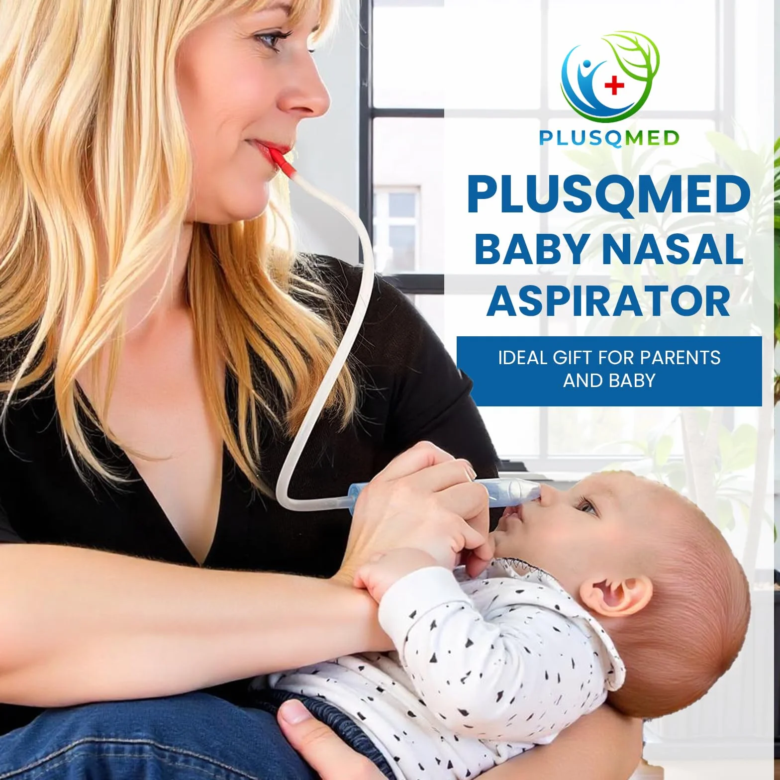 Aspirator do nosa dla niemowląt z 24 filtrami higienicznymi