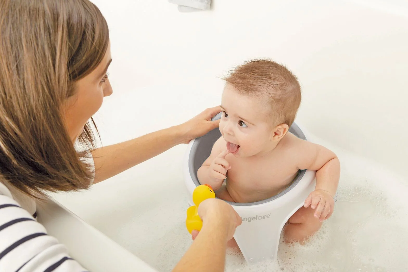 Angelcare Soft Touch Bath Seat (Grey)