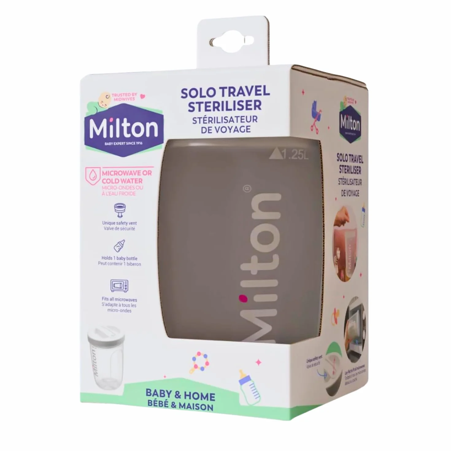 MILTON SOLO TRAVEL STERILISER