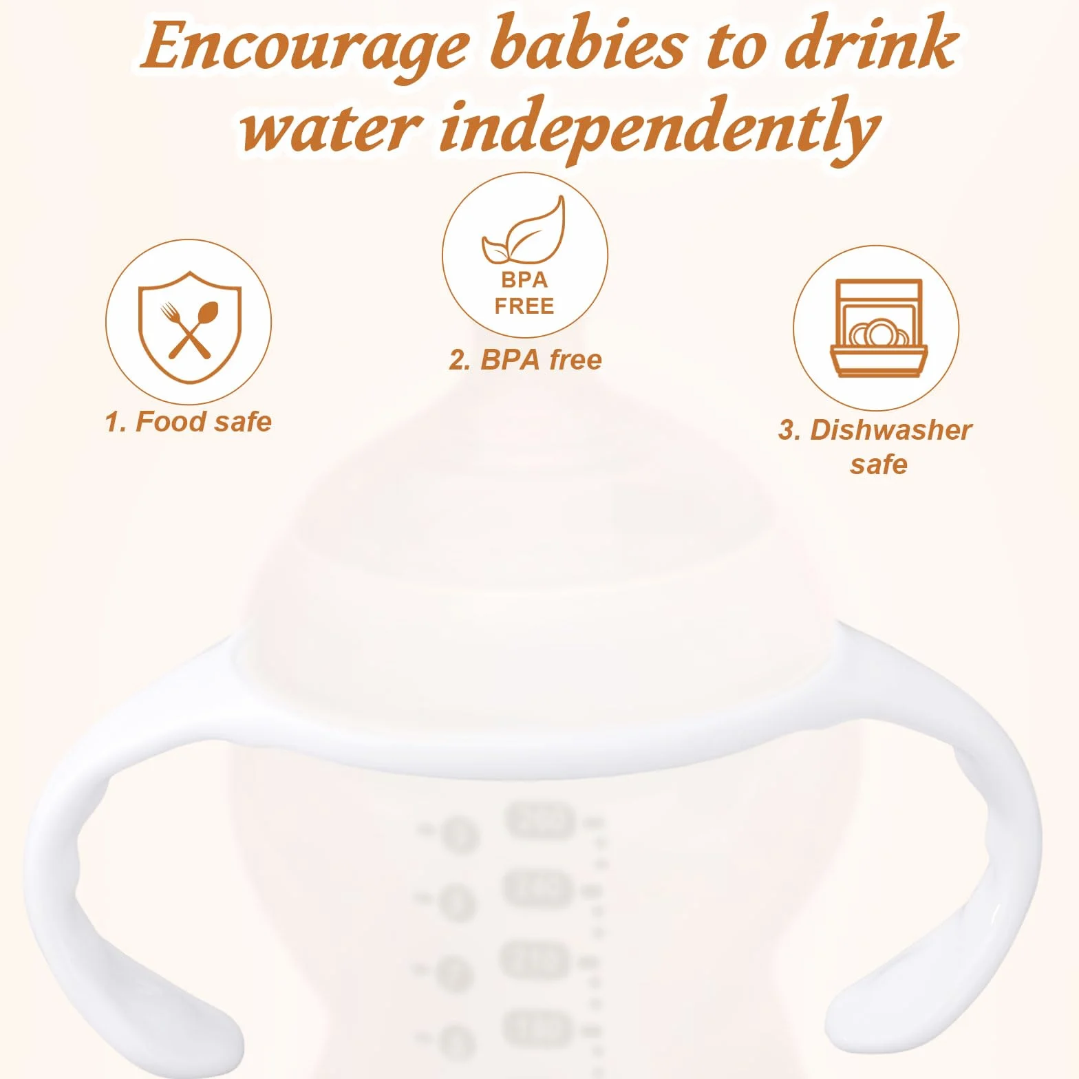 lasuroa 4szt Uchwytów do Butelek Niemowląt dla Tommee Tippee, Ergonomiczny Uchwyt Antypoślizgowy Łatwego Karmienia Bez BPA Wymienny Uchwyt do Butelek dla Noworodków