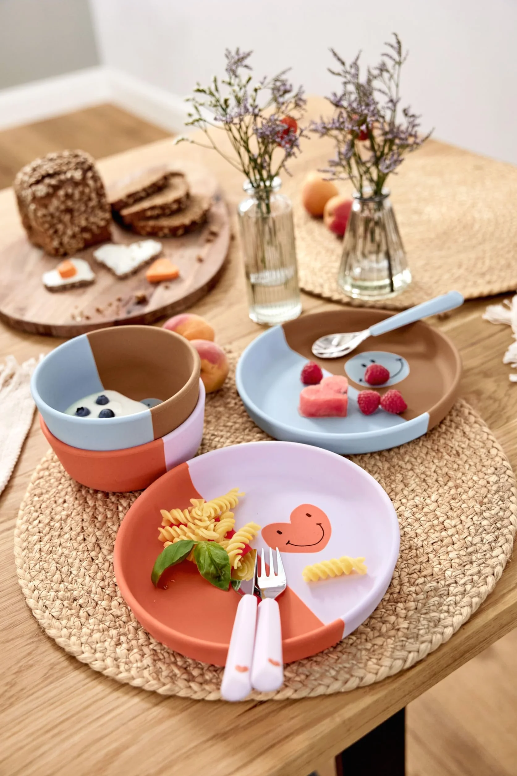 LÄSSIG Baby Silikon Kinderteller/Silicone Plate