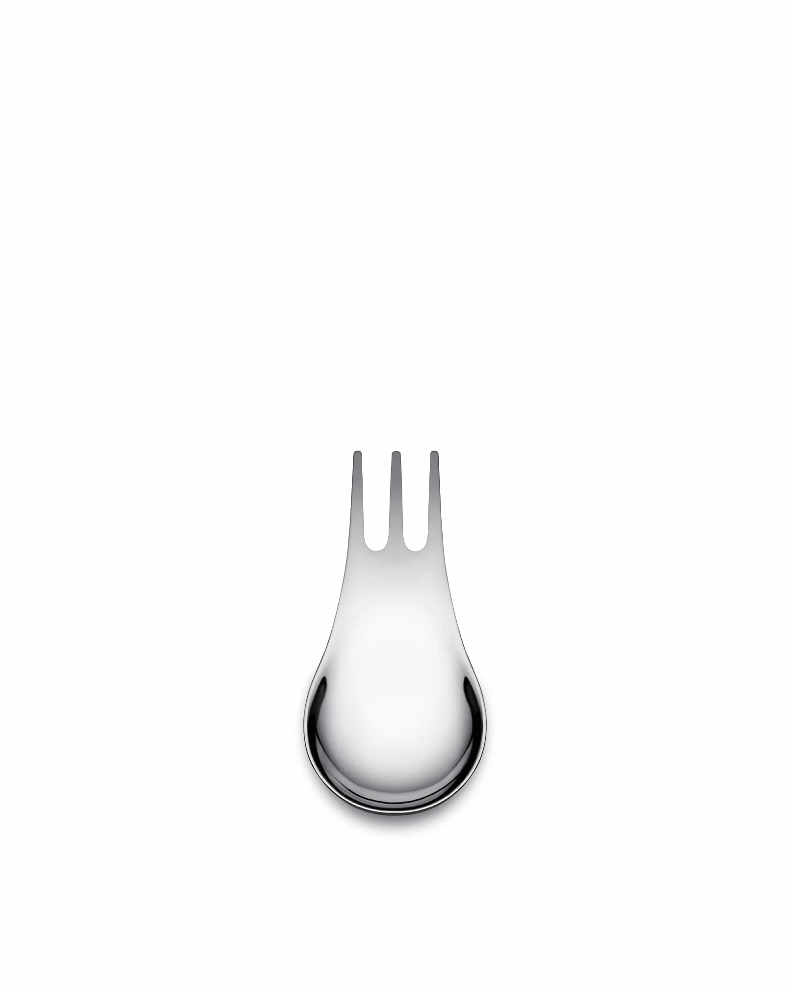 Alessi Moscardino GIMR01S4 Zestaw 4 sztućców wielofunkcyjnych, polerowana stal nierdzewna 18/10