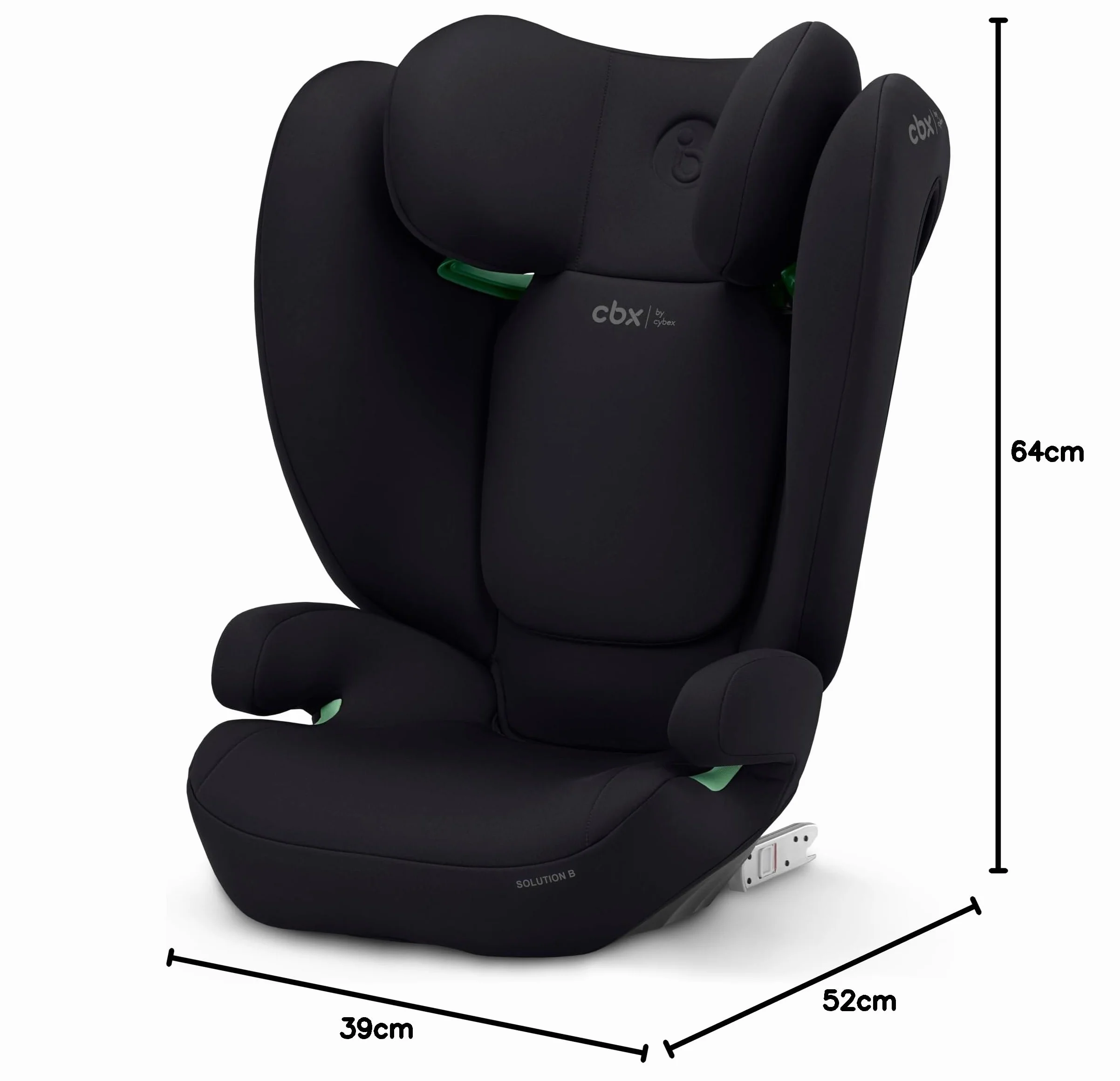 Cybex S7190529 Fotelik Samochodowy, Czarny, 62 x 52 x 26 cm