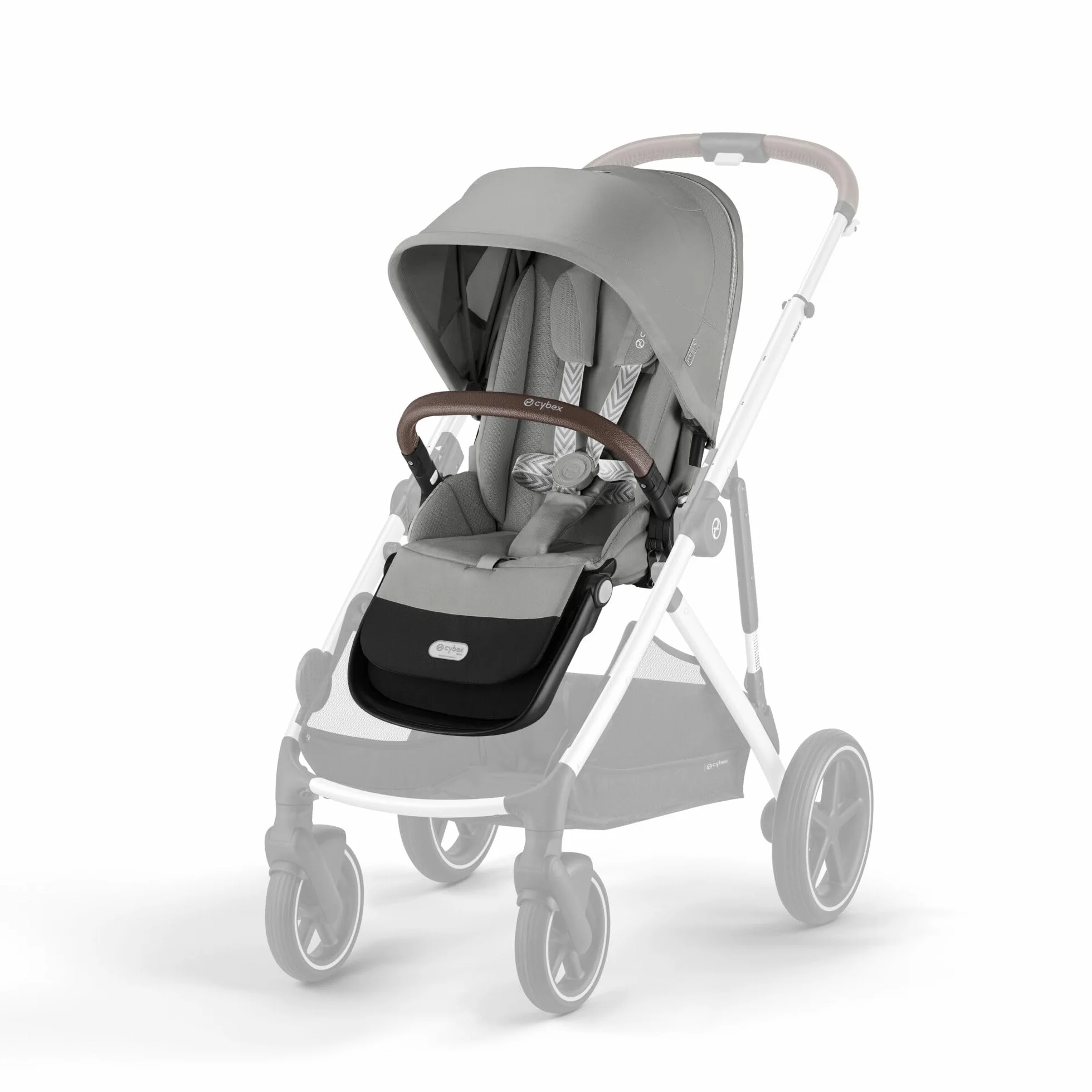 CYBEX Gold siedzisko do wózka GAZELLE S i e-GAZELLE S, od urodzenia do ok. 4 lat, Stone Grey
