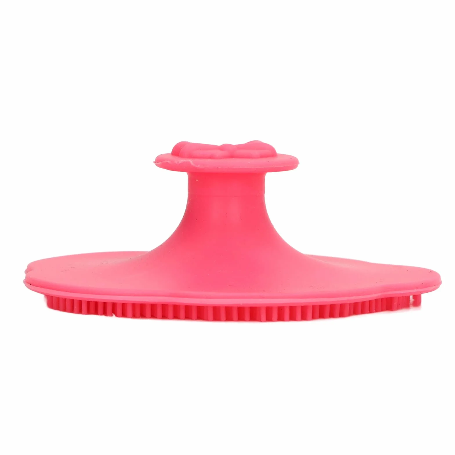 Szczotka do Kąpieli dla Dzieci, Szczotka do Kołyski Oraz Grzebień, Miękka Baby Bath Silicone Brush Set z Cradle Cap Bristle Brush i Pudełko do Przechowywania Idealny dla Noworodków i(Czerwony)