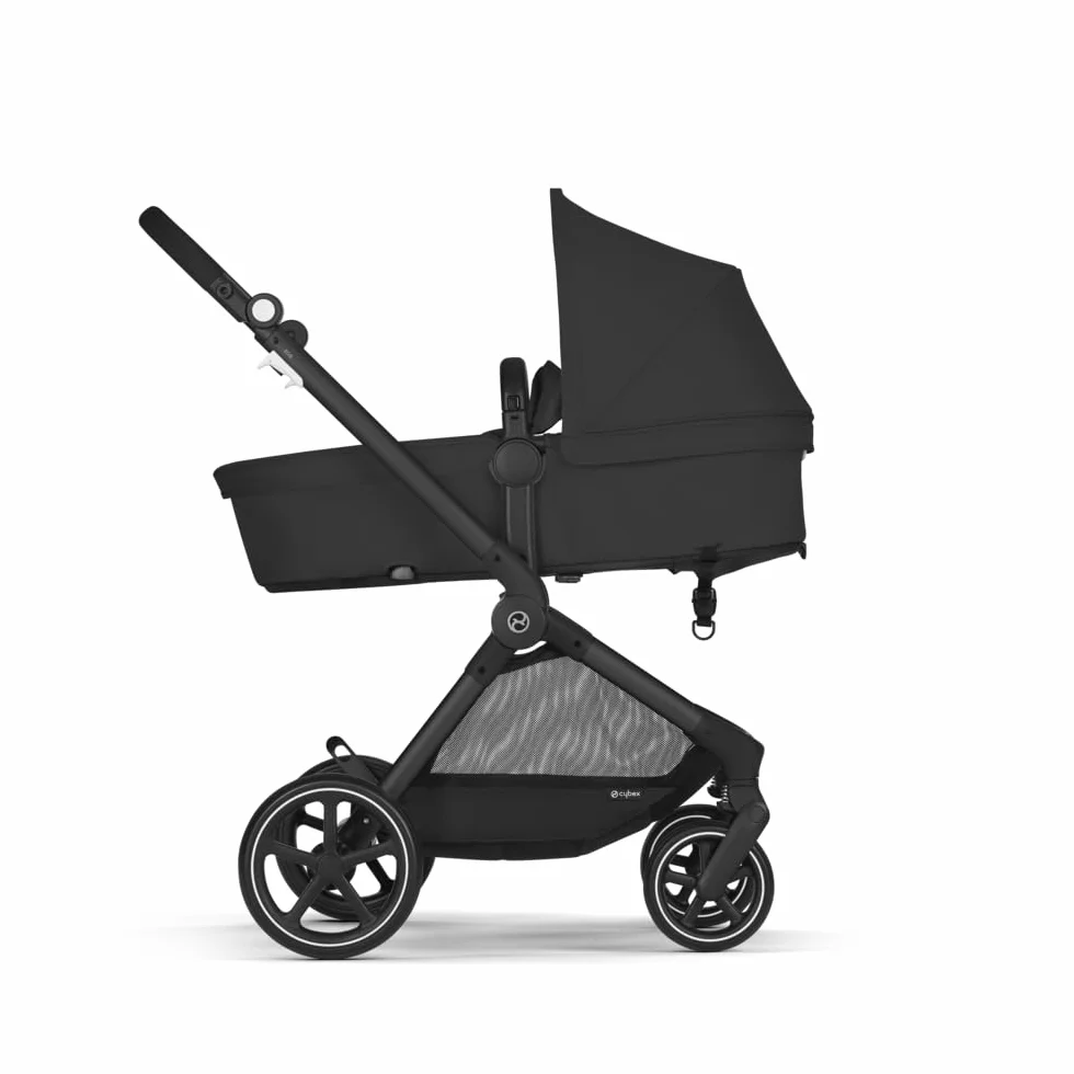 CYBEX Gold Wózek dziecięcy EOS 2-w-1, System podróżny, Od urodzenia do 22 kg (ok. 4 lata), Moon Black