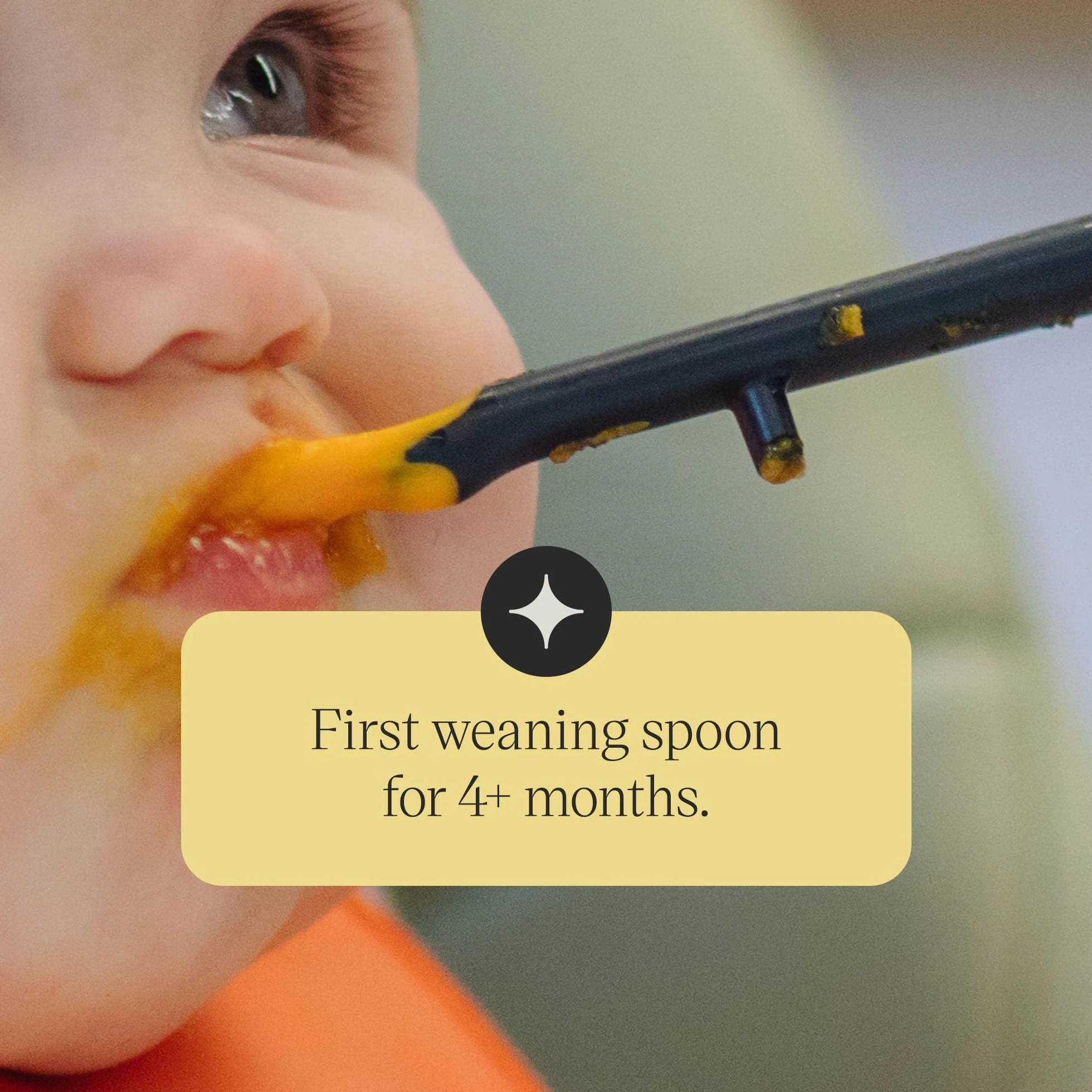 Tommee Tippee Heat Sense Weaning Spoons with BACSHIELD Antibacterial Technology and Long Anti-Slip Handles, 4m+, Pack of 4