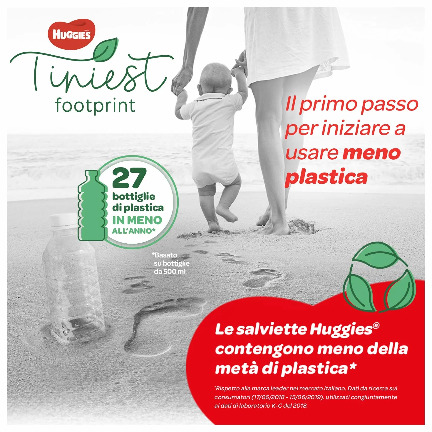 Huggies Chusteczki nawilżające dla niemowląt All Over Clean, na całe ciało, subtelne i świeże, 10 x 56 chusteczek, pudełko miesięczne