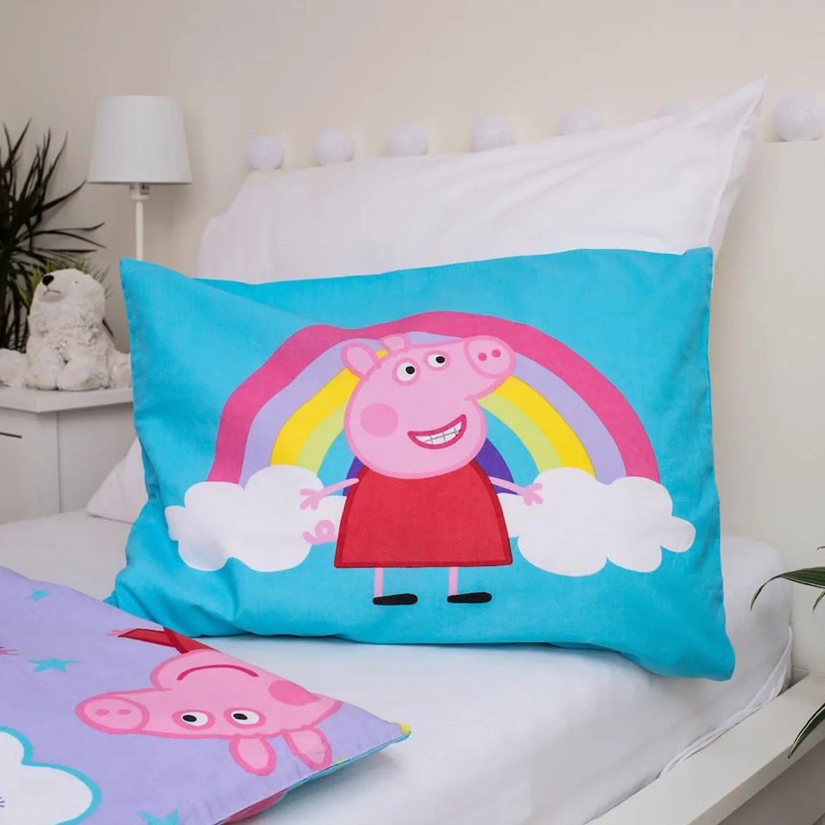 Jerry Fabrics PEP016 Pościel dla niemowląt Świnka Peppa 100 x 135 cm