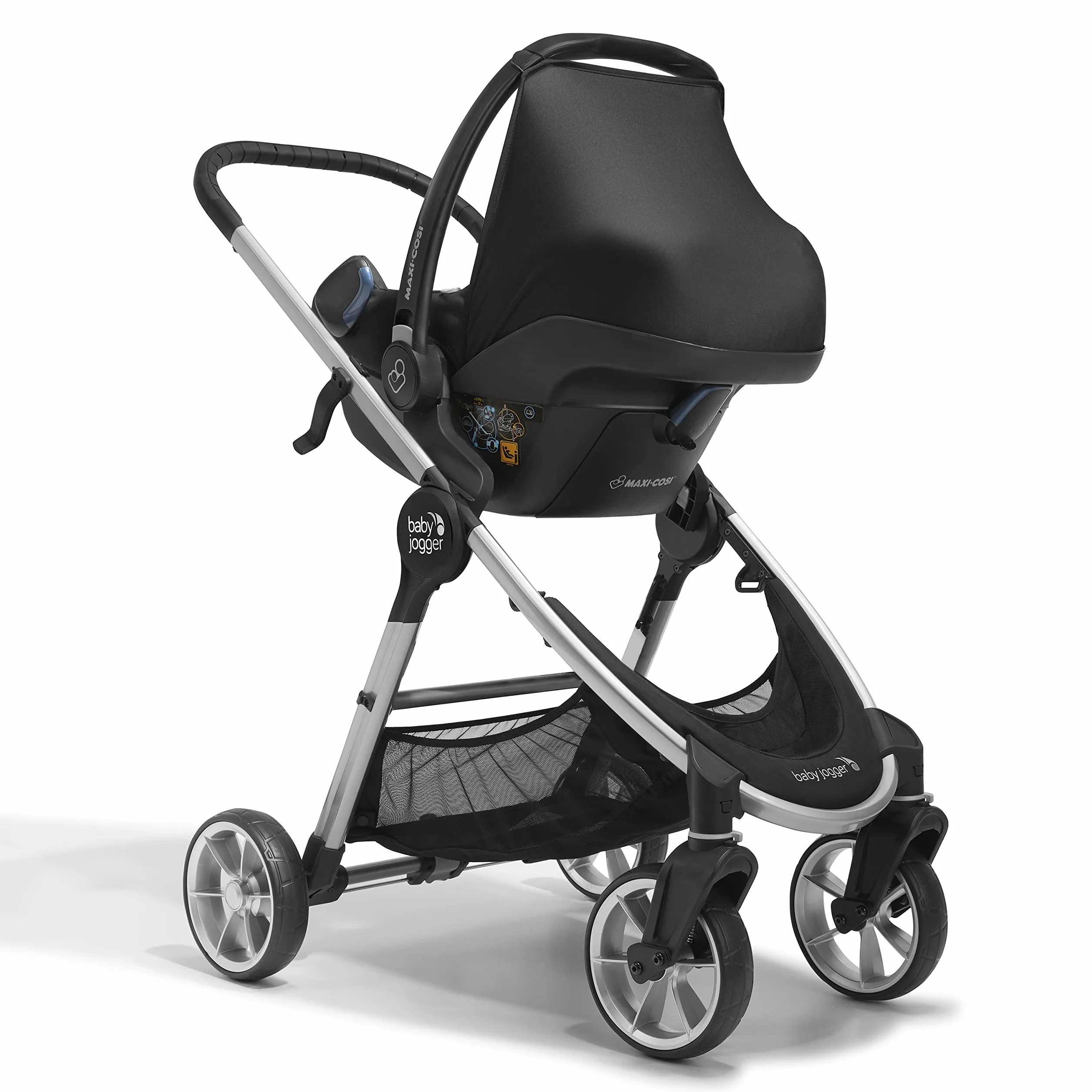 Baby Jogger City Elite 2, Mini GT2 i Mini 2 Adapter Do Fotelika Samochodowego Dla Niemowląt Maxi-Cosi, Kiddy & BeSafe