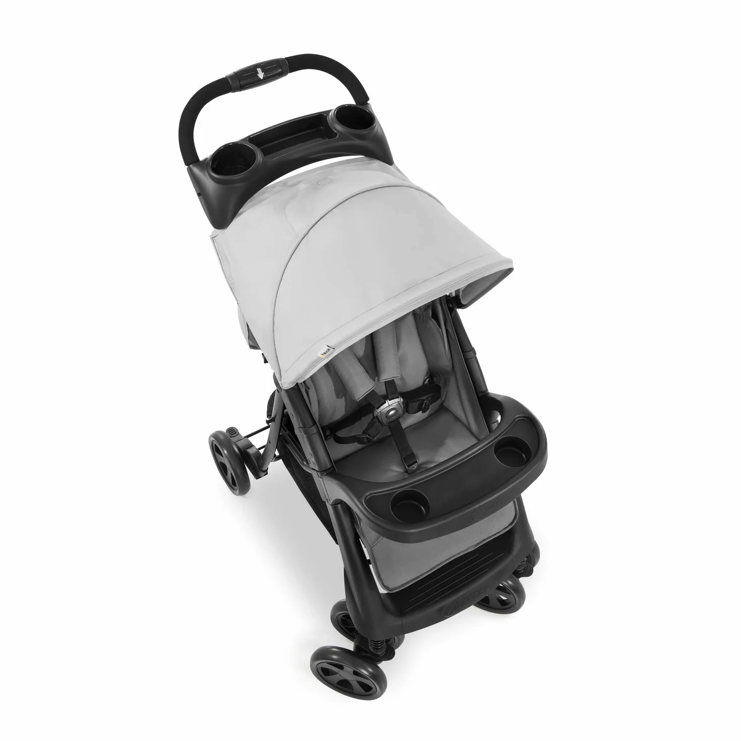 Hauck Shopper Neo II spacerówka do 25 kg z funkcją leżącą od narodzin, składana do minimum, mechanizm jednoręcznego składania, lekka, dwa umocowania do napojów