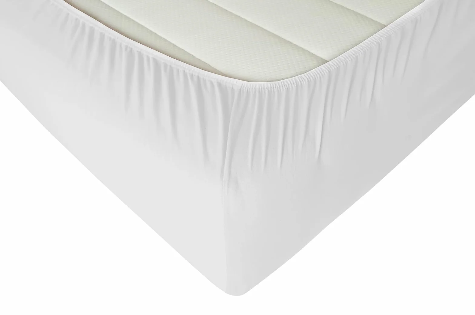 TM Maxx Prześcieradło z gumką 100% bawełna 80 x 160 Öko-Tex biały
