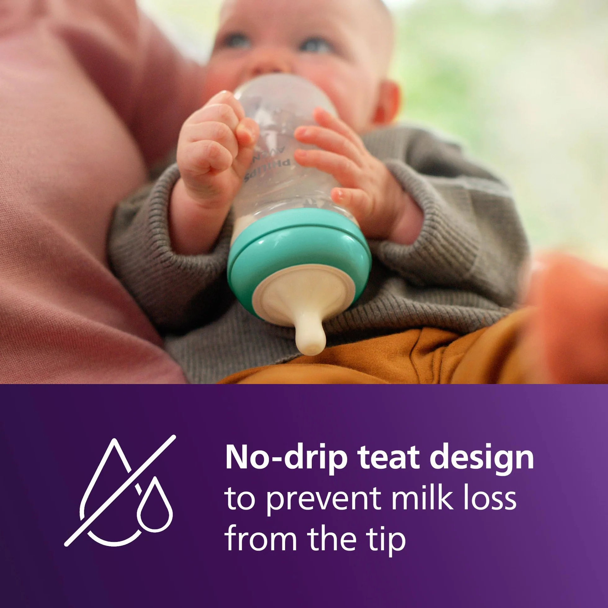Philips Avent Natural Response Butelka do picia 260 ml (9 uncji) z smoczkiem o średnim przepływie (przepływ 3), zestaw 3 szt., z tropikalnymi motywami zwierzęcymi, SCY903/73