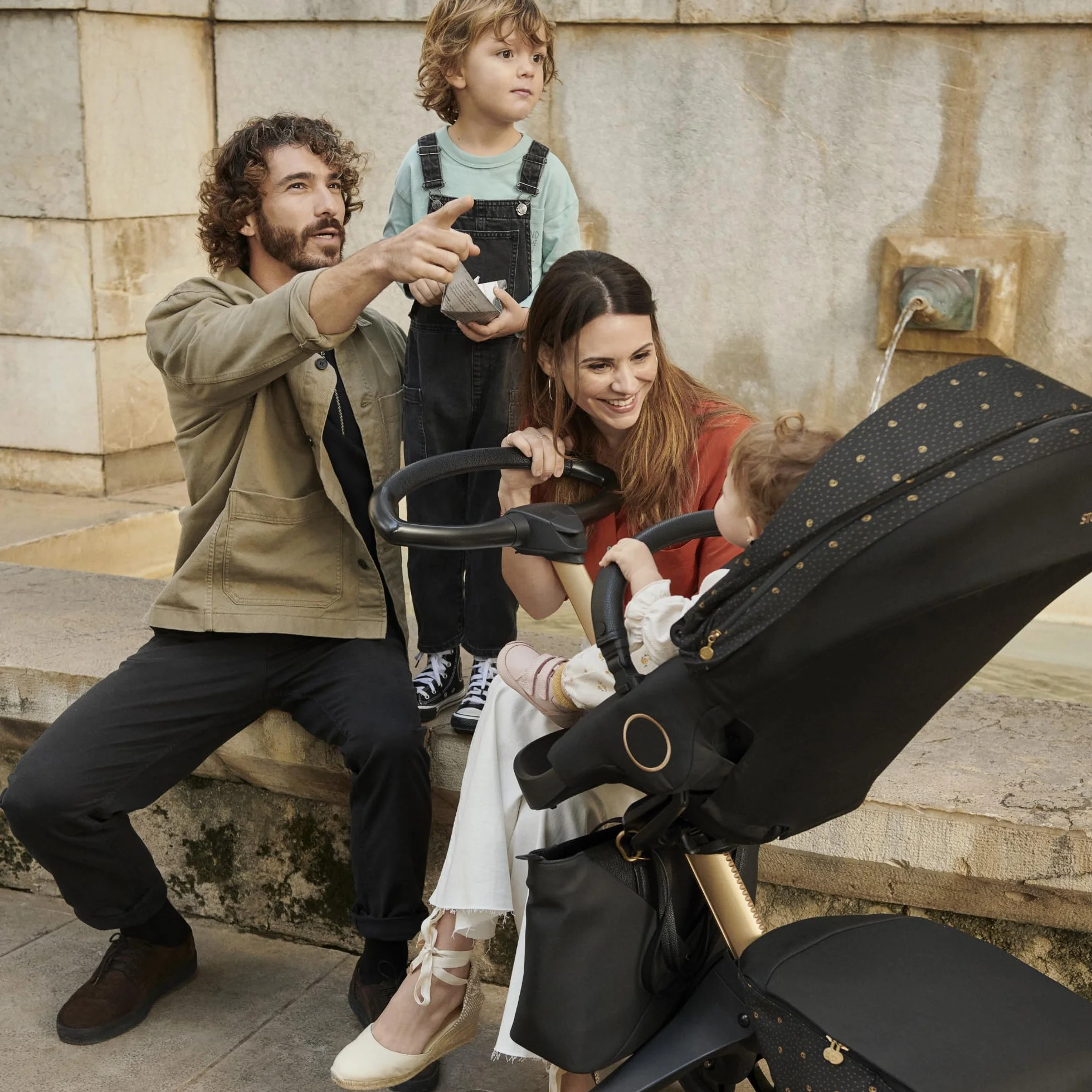 Stokke Xplory X torba do przewijania, może służyć jako torba na ramię lub plecak, zawiera składaną matę do przewijania i torbę, UPF 50+, wodoodporna, łatwa do czyszczenia
