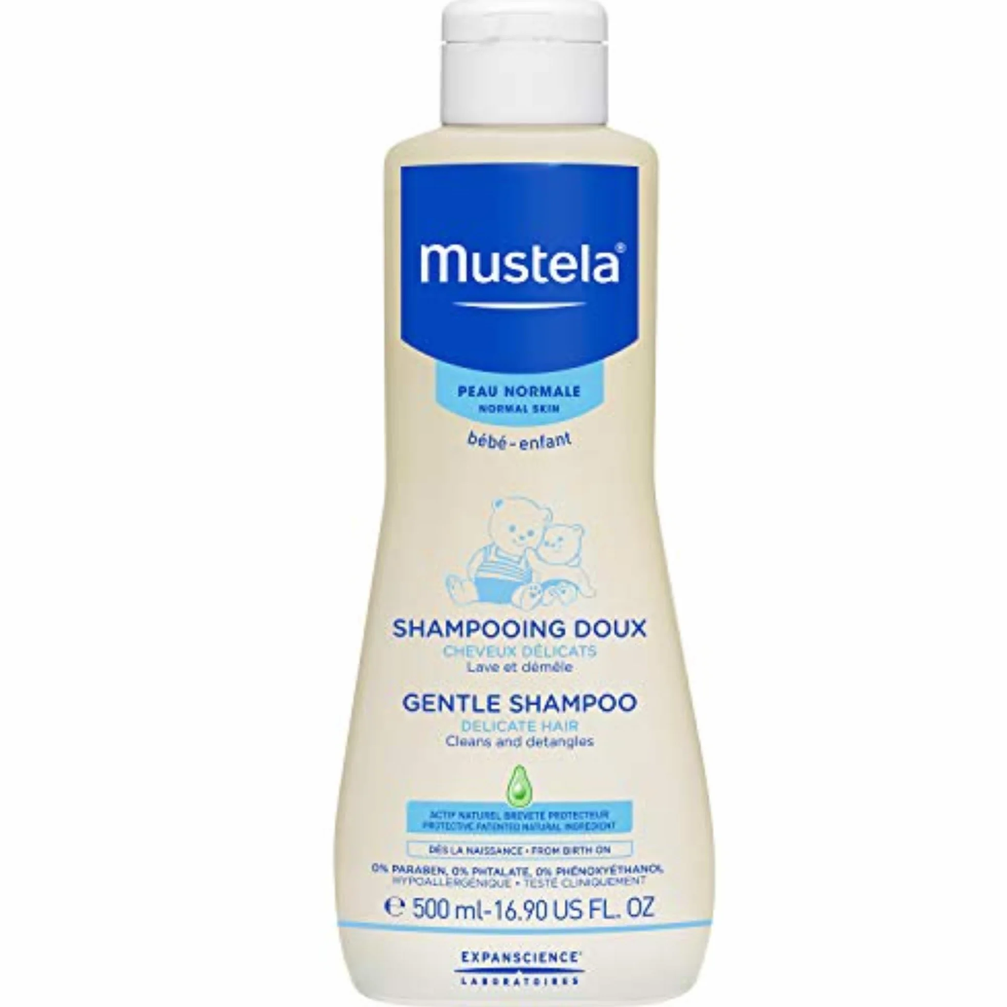Mustela Szampon, 500 ml 3504105028206
